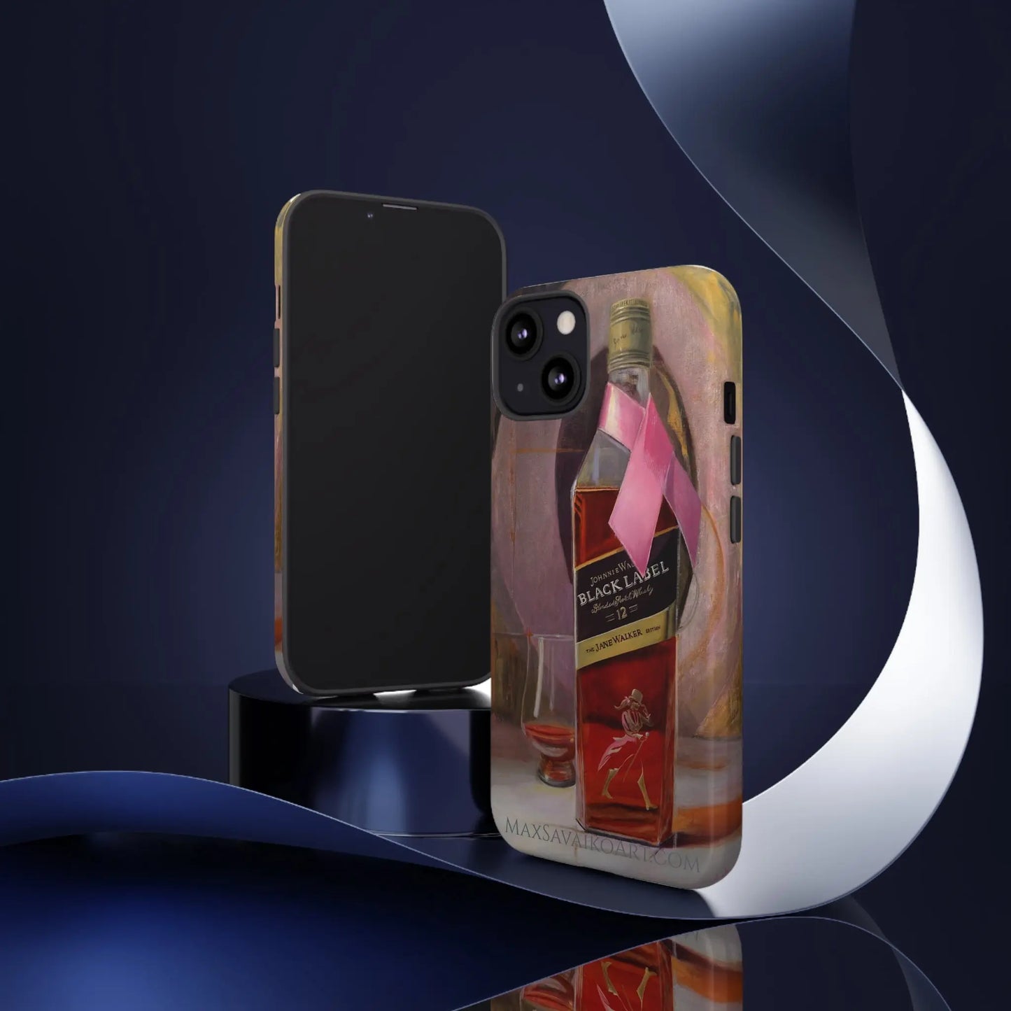Savaiko Art - Walk with Jane Tough phone case - Max Savaiko Art