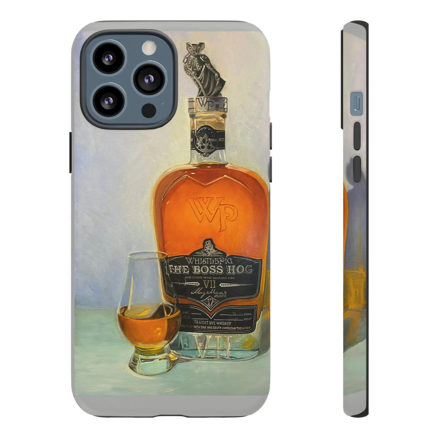 Savaiko Art - Whistle Pig Boss Hog Neat Tough Phone Case - Max Savaiko Art
