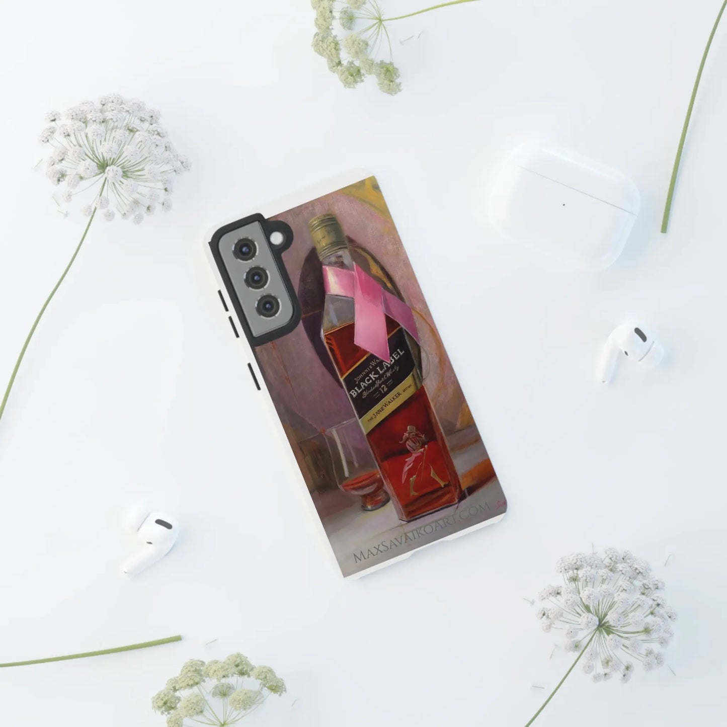 Savaiko Art - Walk with Jane Tough phone case - Max Savaiko Art