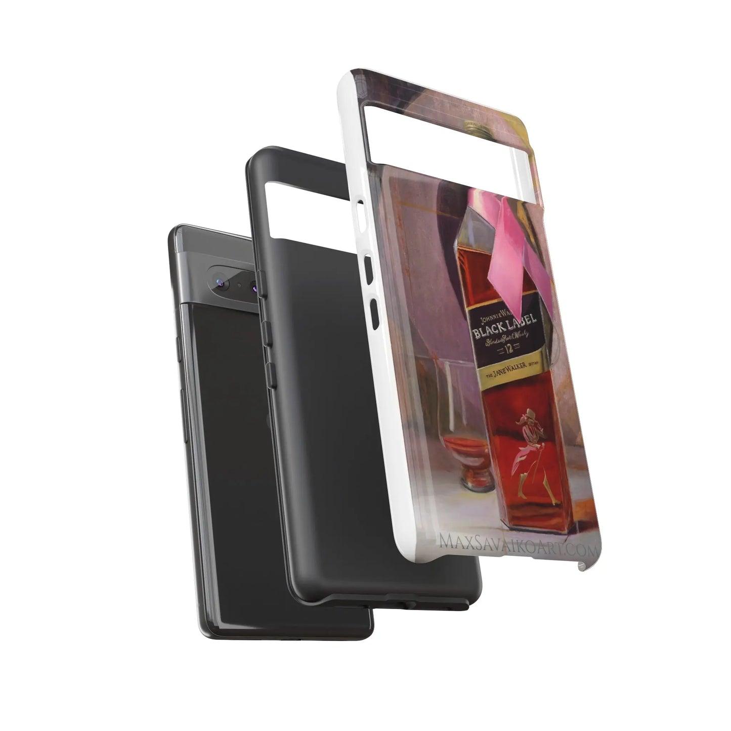 Savaiko Art - Walk with Jane Tough phone case - Max Savaiko Art