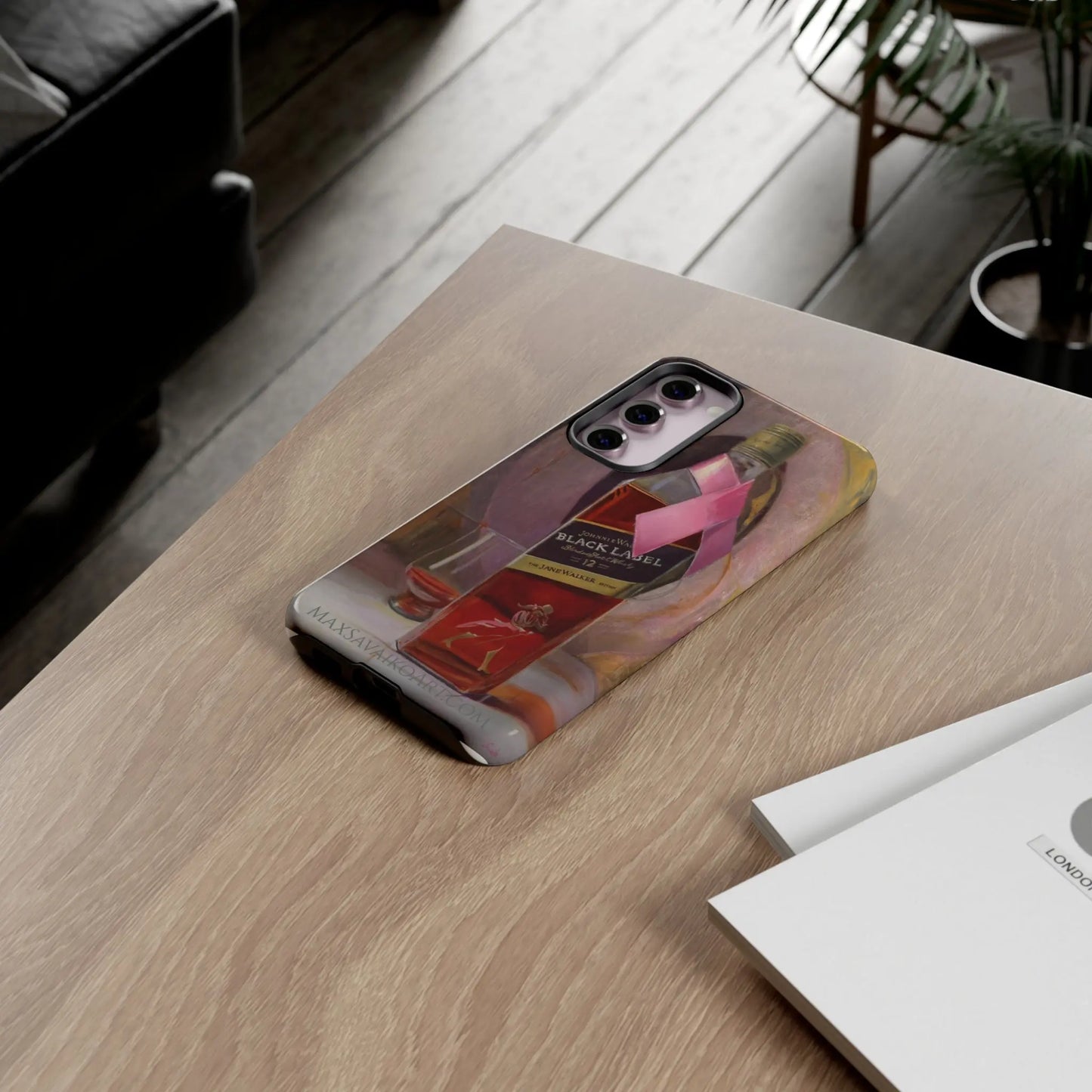 Savaiko Art - Walk with Jane Tough phone case - Max Savaiko Art