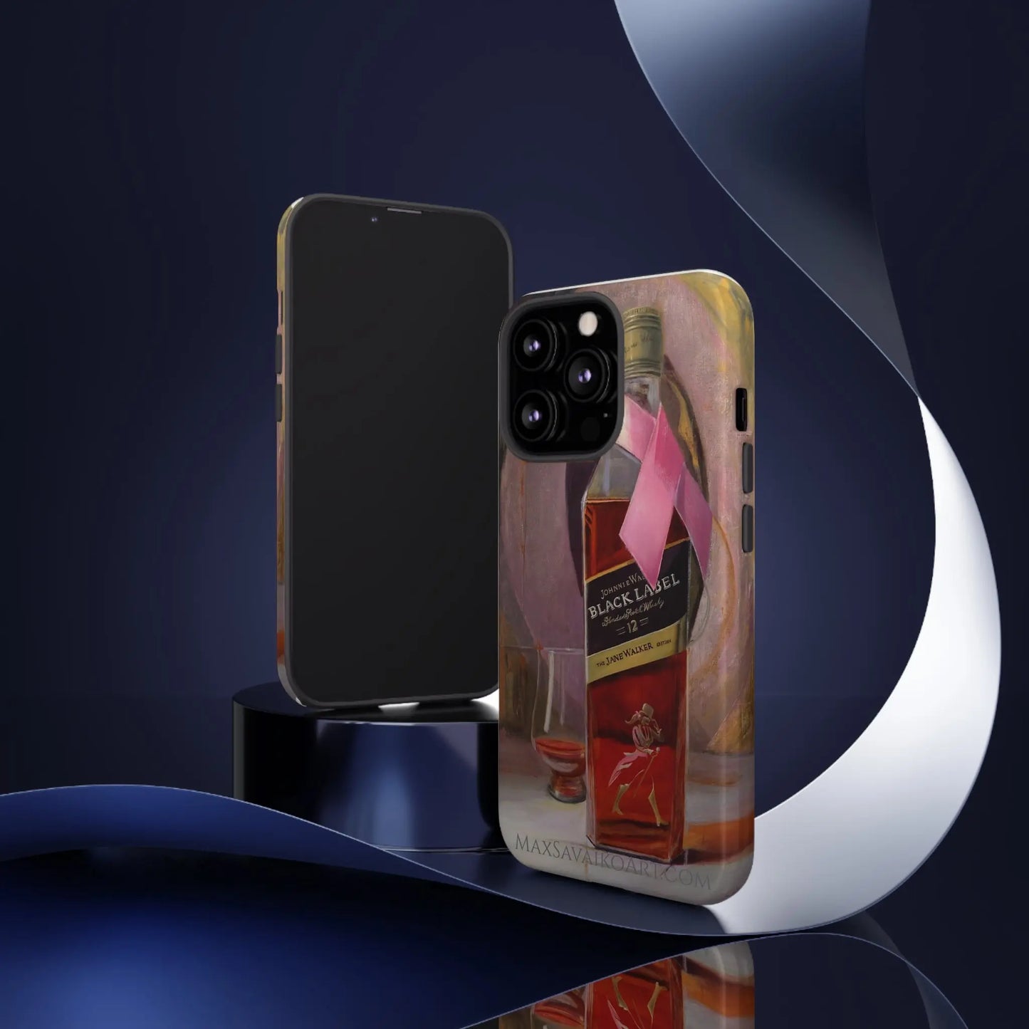 Savaiko Art - Walk with Jane Tough phone case - Max Savaiko Art