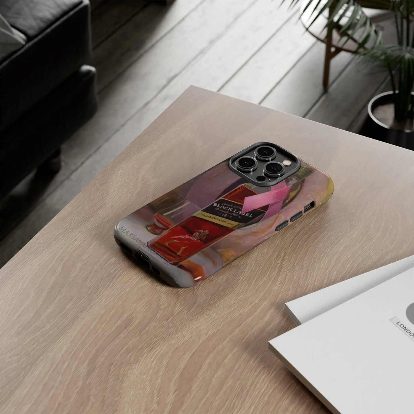 Savaiko Art - Walk with Jane Tough phone case - Max Savaiko Art