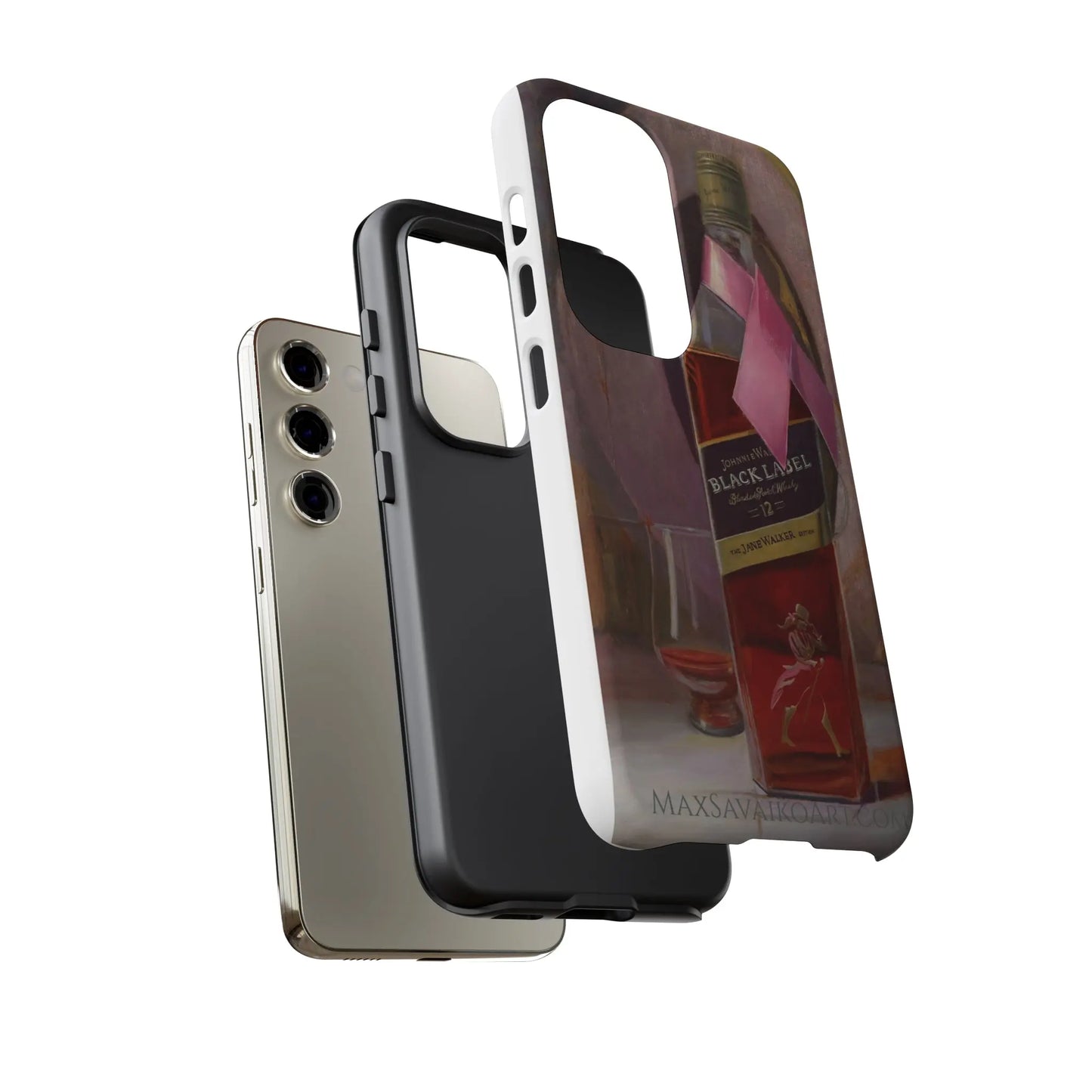 Savaiko Art - Walk with Jane Tough phone case - Max Savaiko Art