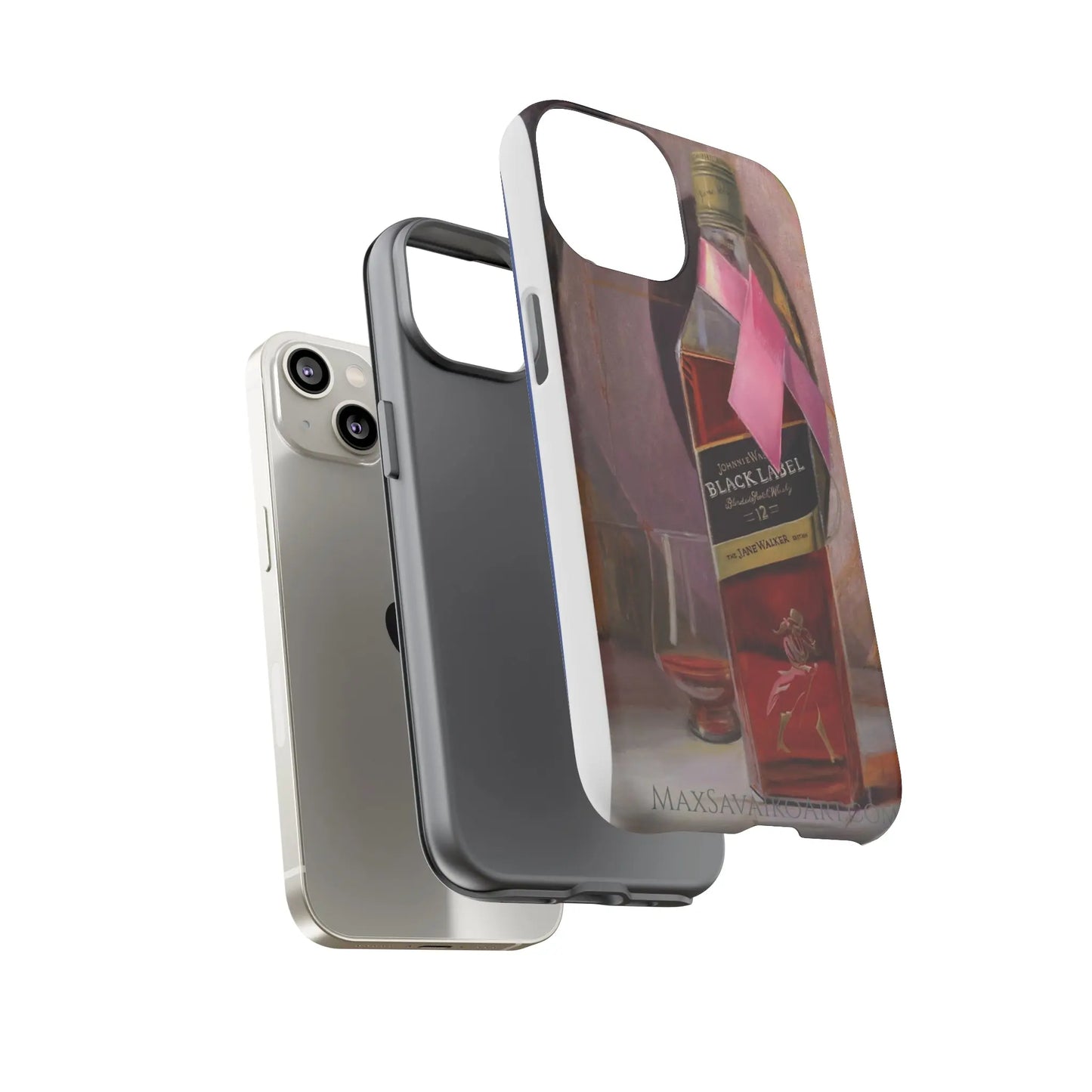 Savaiko Art - Walk with Jane Tough phone case - Max Savaiko Art