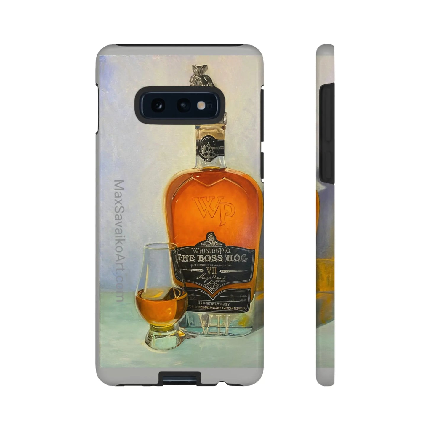 Savaiko Art - Whistle Pig Boss Hog Neat Tough Phone Case - Max Savaiko Art