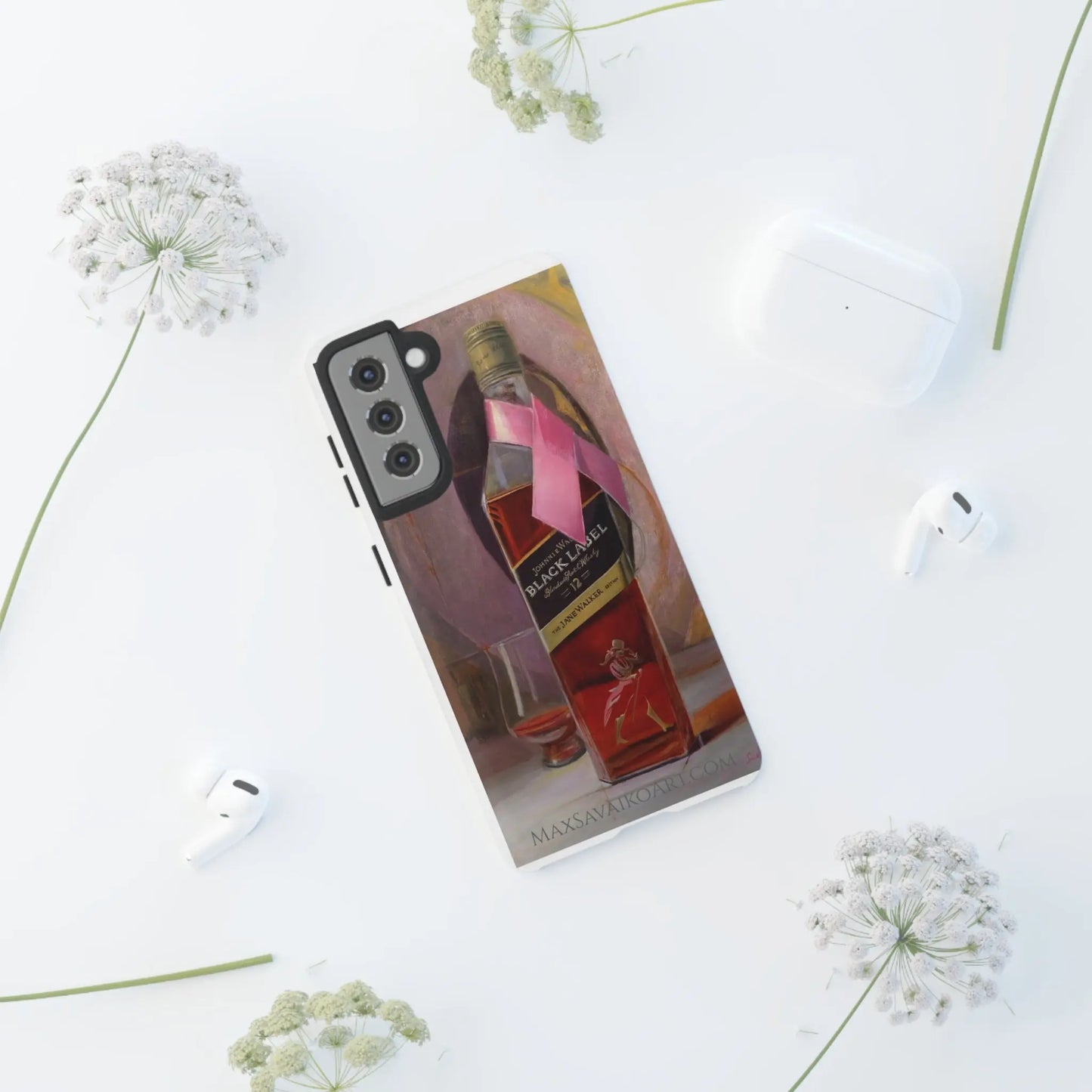 Savaiko Art - Walk with Jane Tough phone case - Max Savaiko Art
