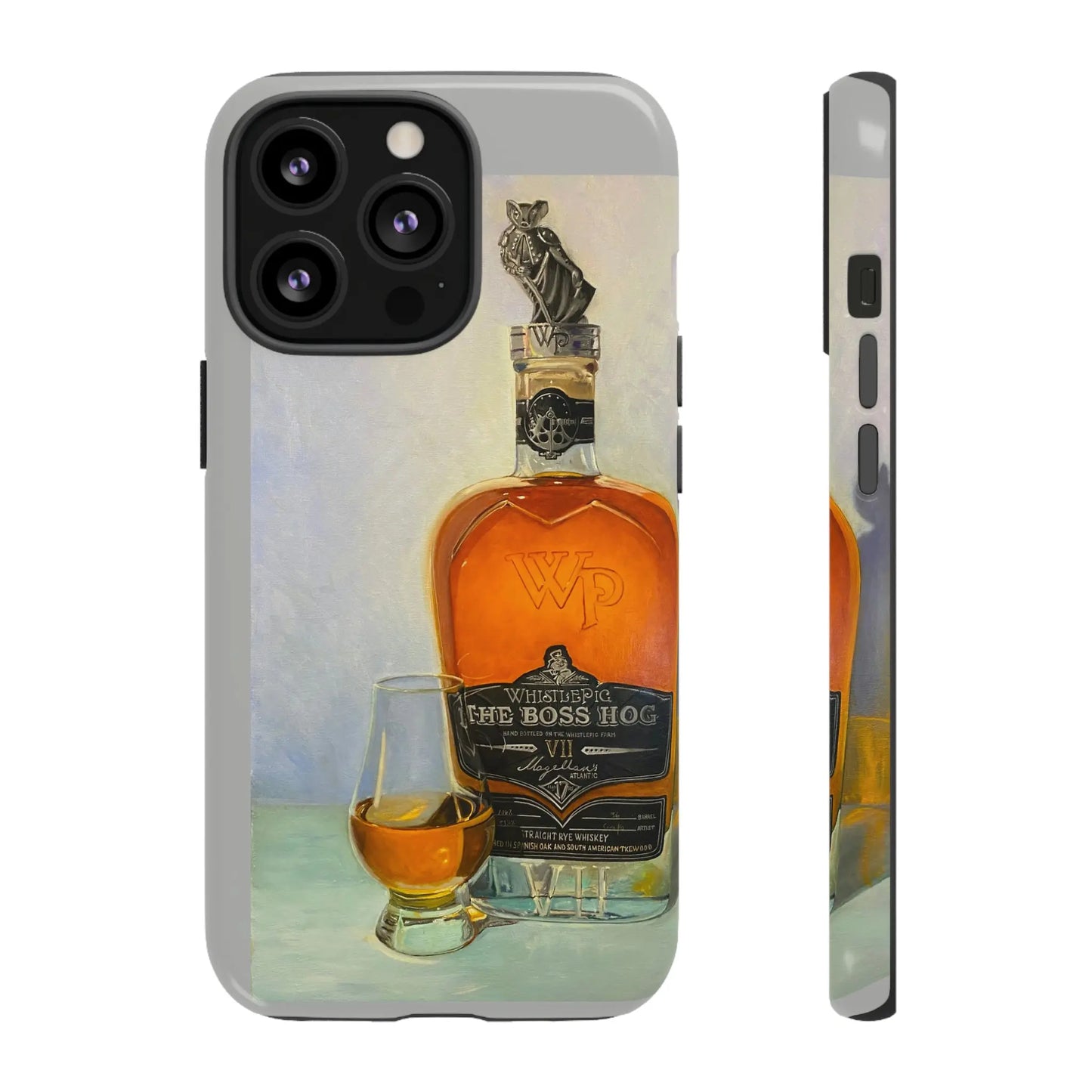 Savaiko Art - Whistle Pig Boss Hog Neat Tough Phone Case - Max Savaiko Art