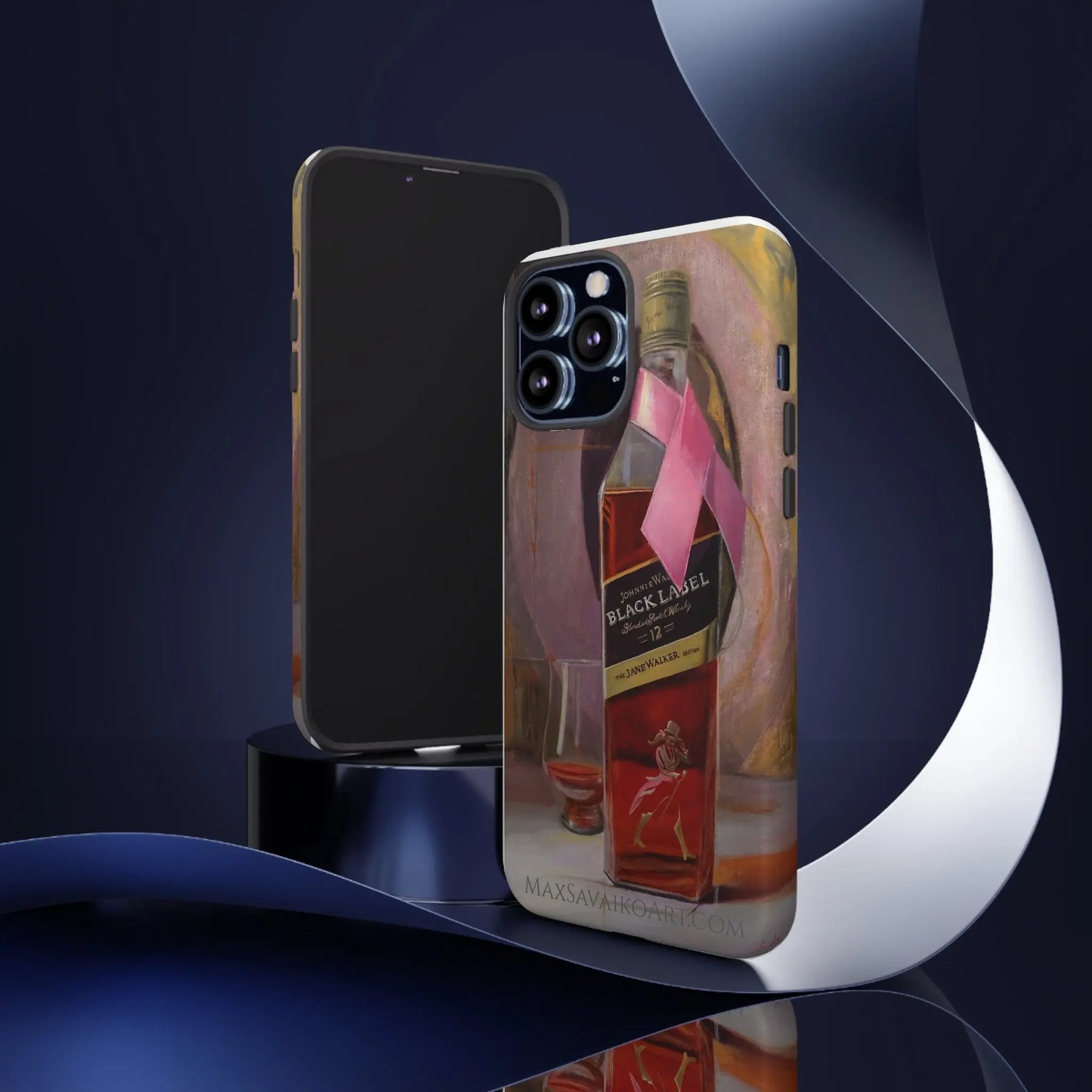 Savaiko Art - Walk with Jane Tough phone case - Max Savaiko Art