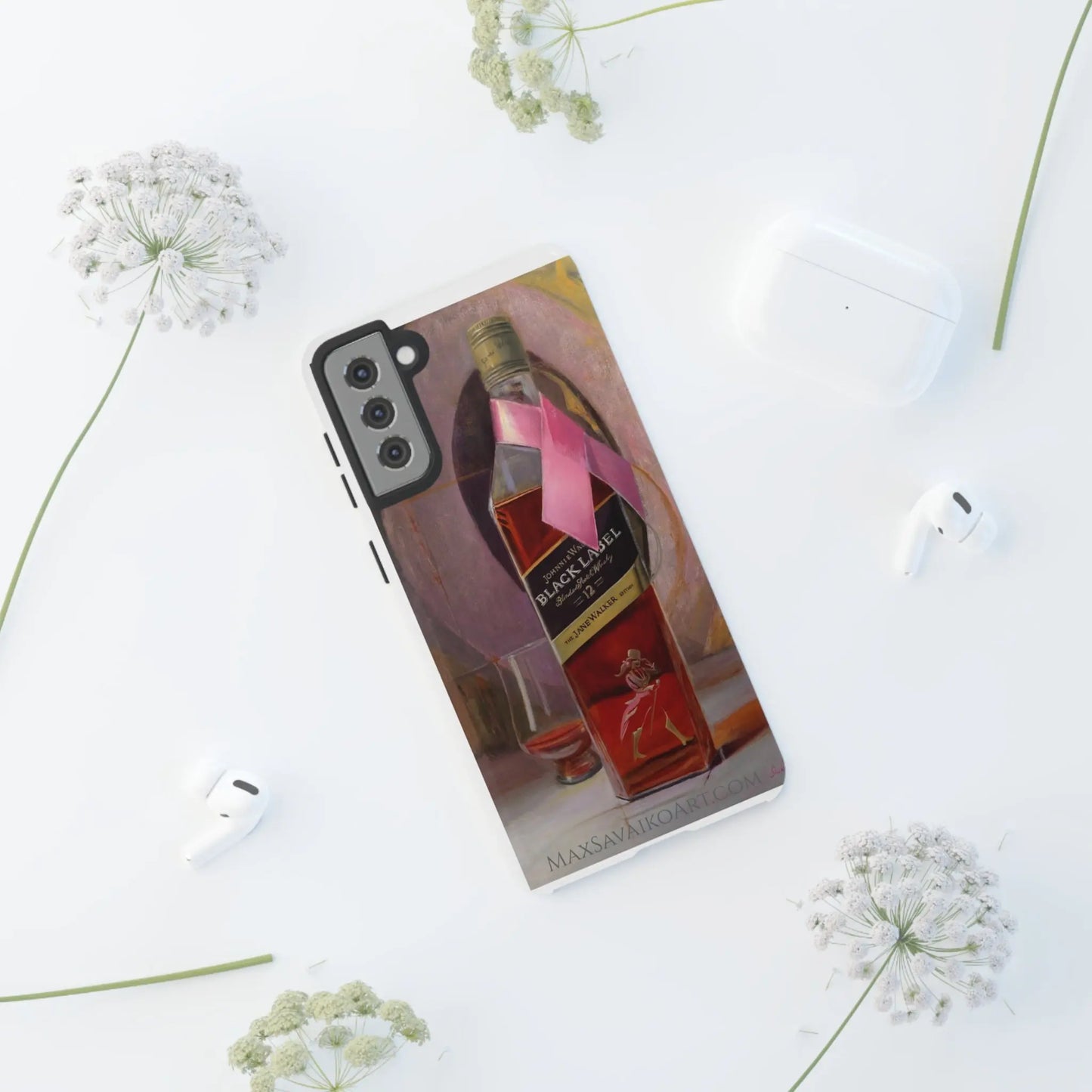 Savaiko Art - Walk with Jane Tough phone case - Max Savaiko Art
