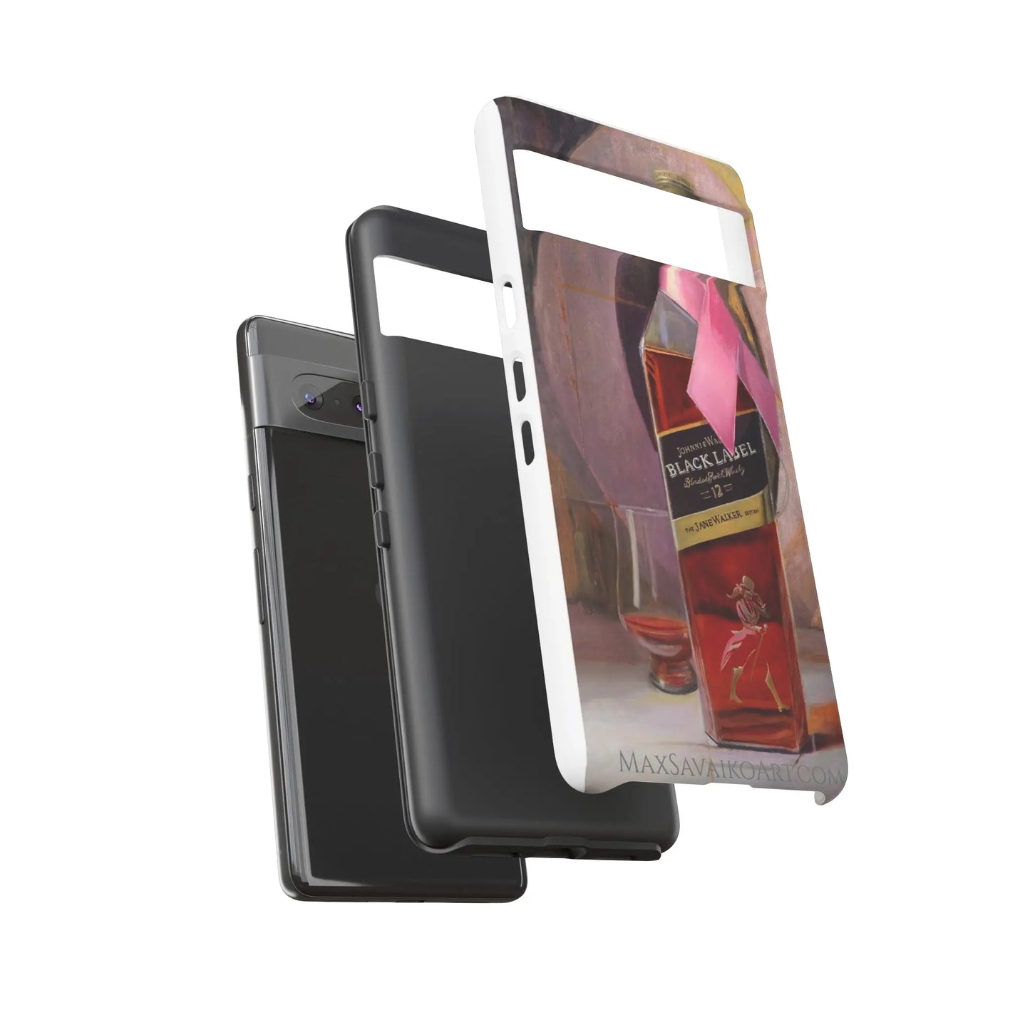 Savaiko Art - Walk with Jane Tough phone case - Max Savaiko Art
