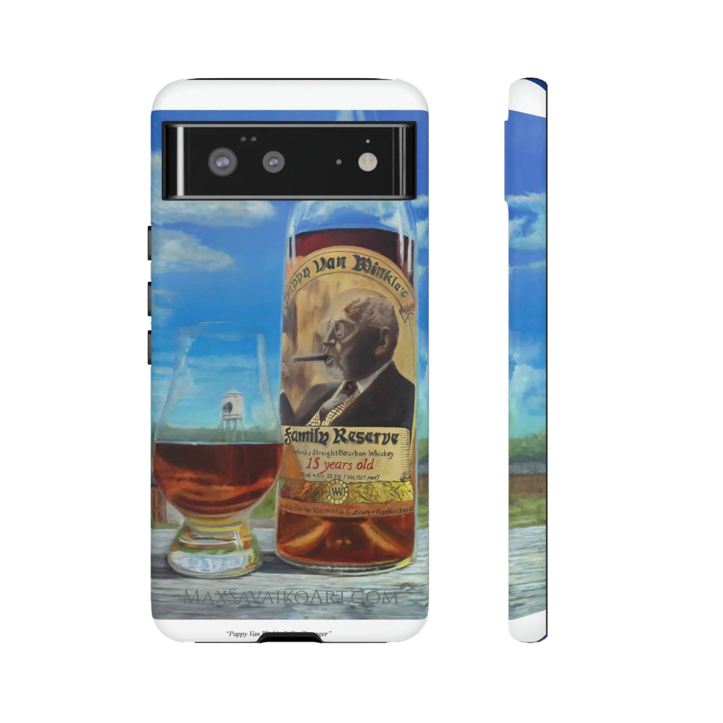 Savaiko Art - Pappy Van Winkle phone case - Max Savaiko Art