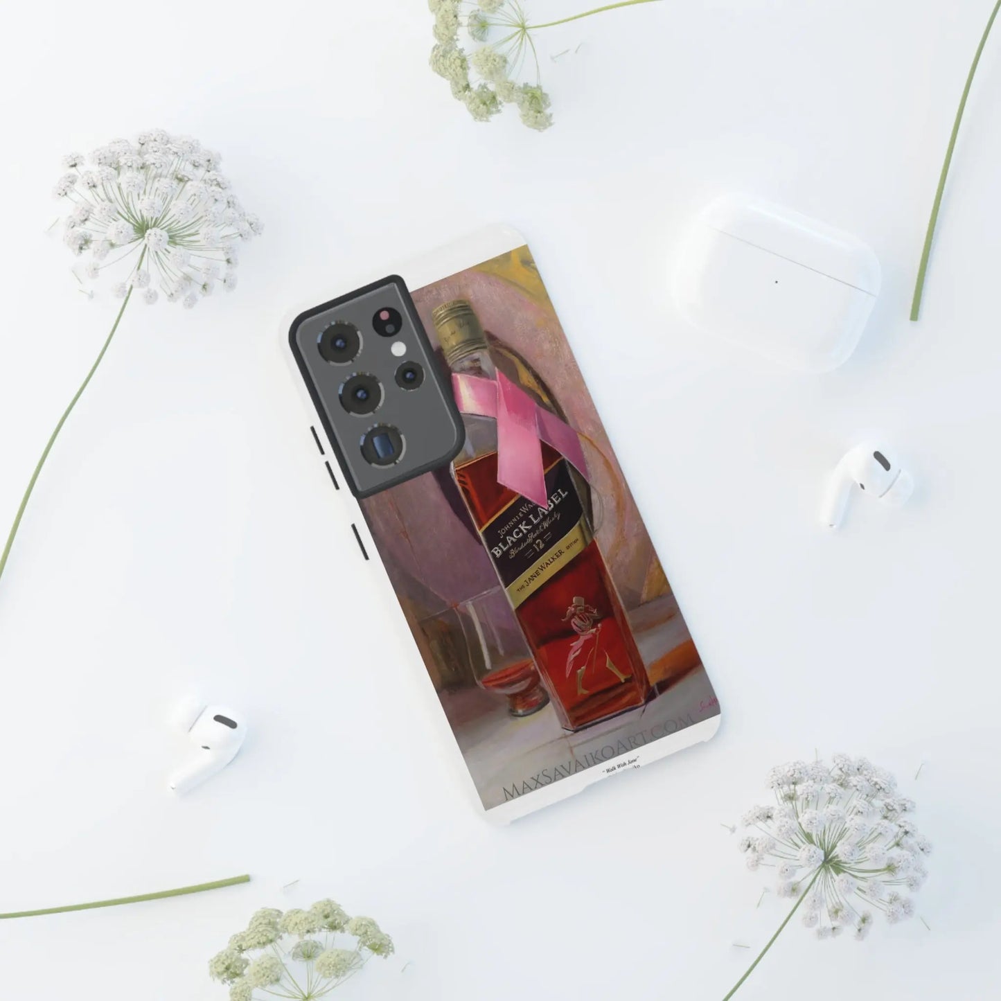 Savaiko Art - Walk with Jane Tough phone case - Max Savaiko Art