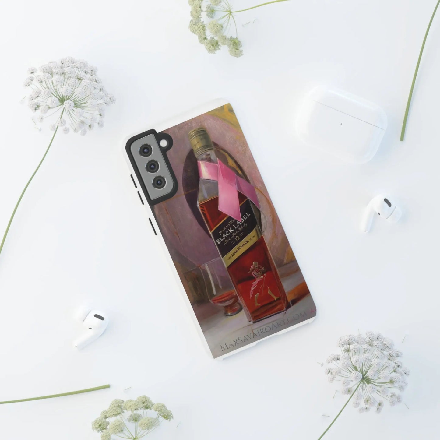 Savaiko Art - Walk with Jane Tough phone case - Max Savaiko Art