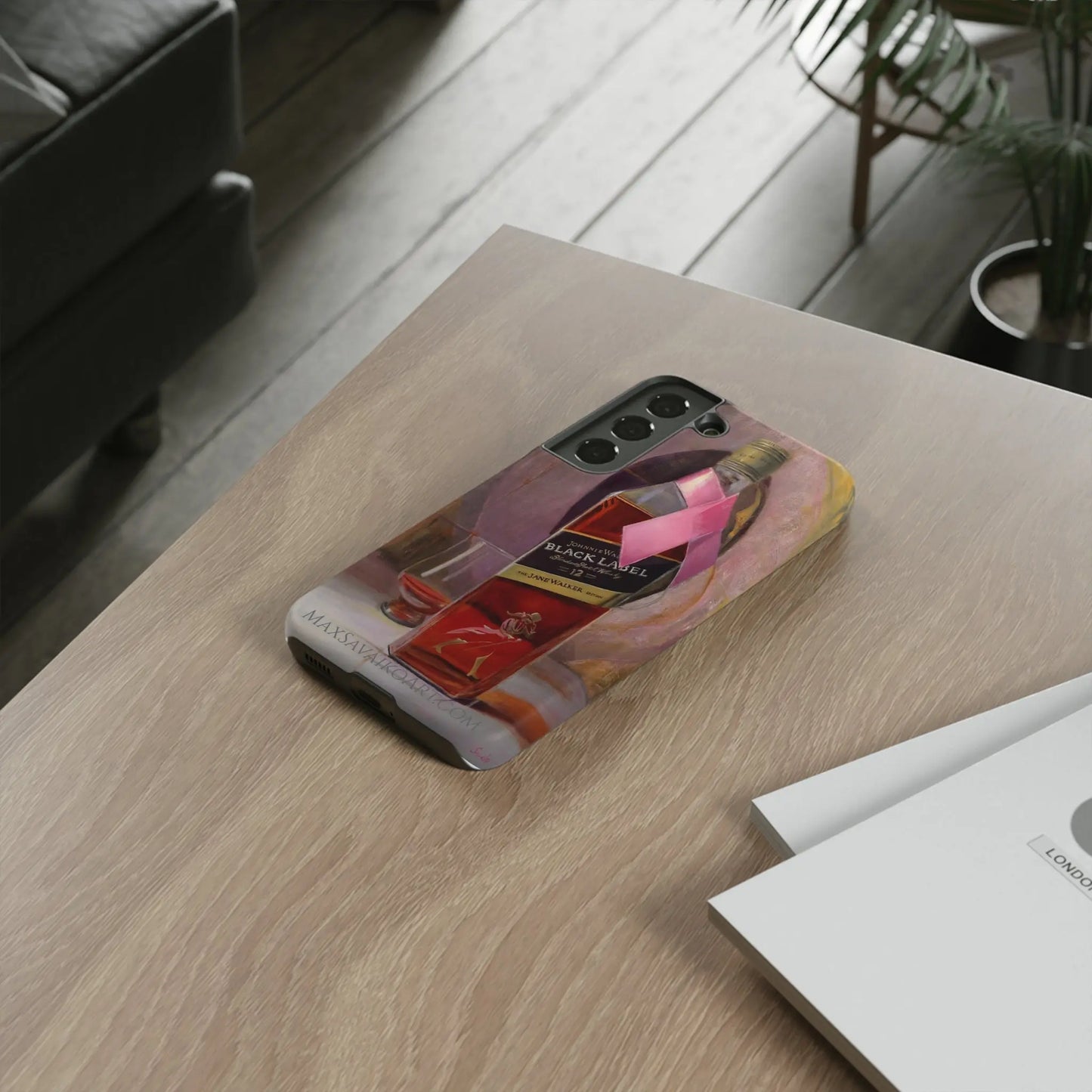 Savaiko Art - Walk with Jane Tough phone case - Max Savaiko Art