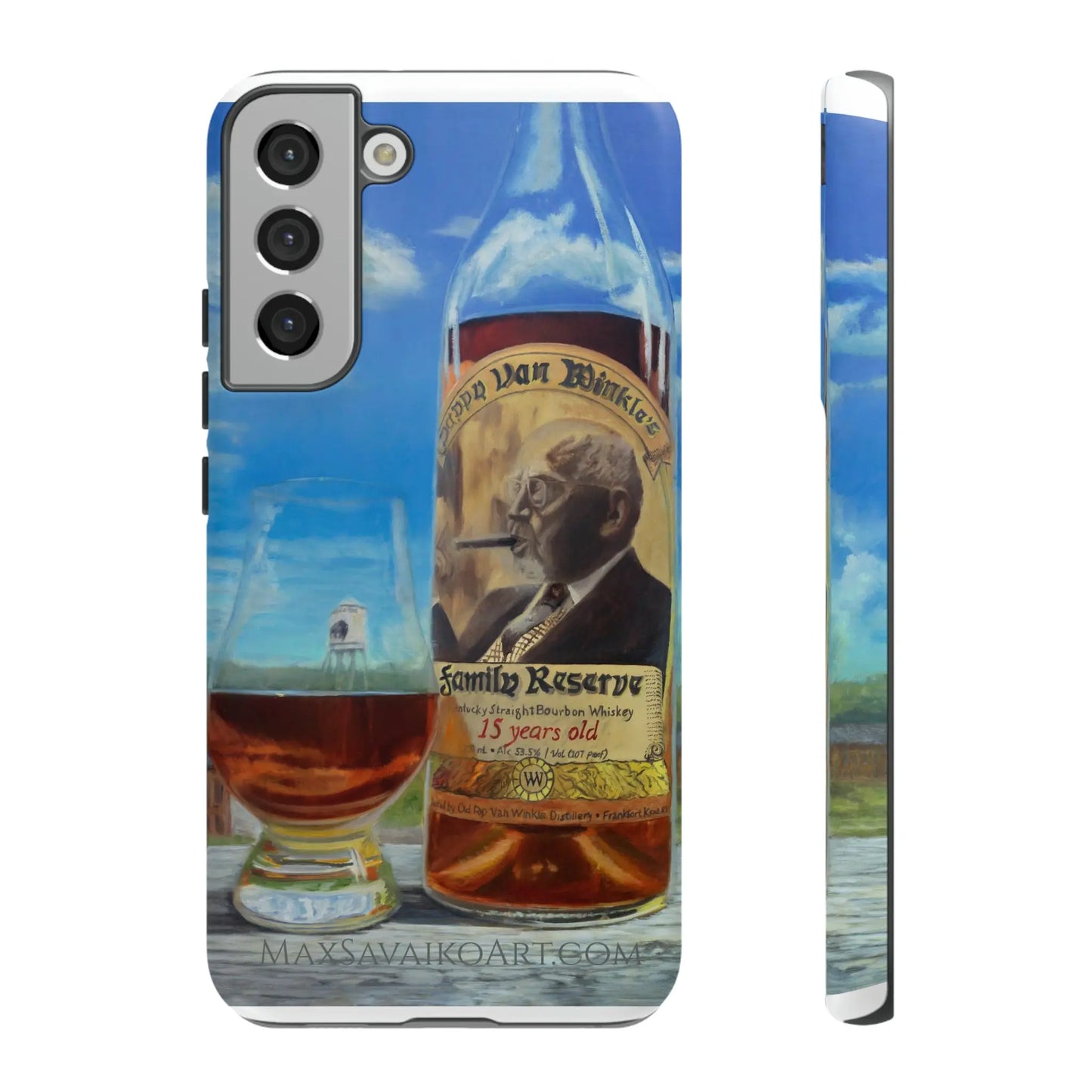 Savaiko Art - Pappy Van Winkle phone case - Max Savaiko Art