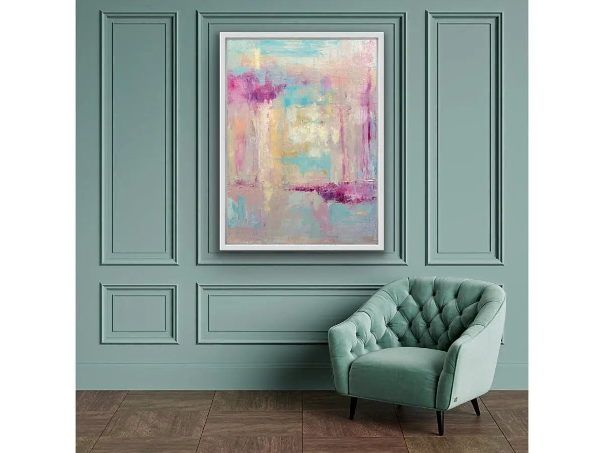 Abstract Aesthetic Art Oil Painting Love Squared Max Savaiko Art