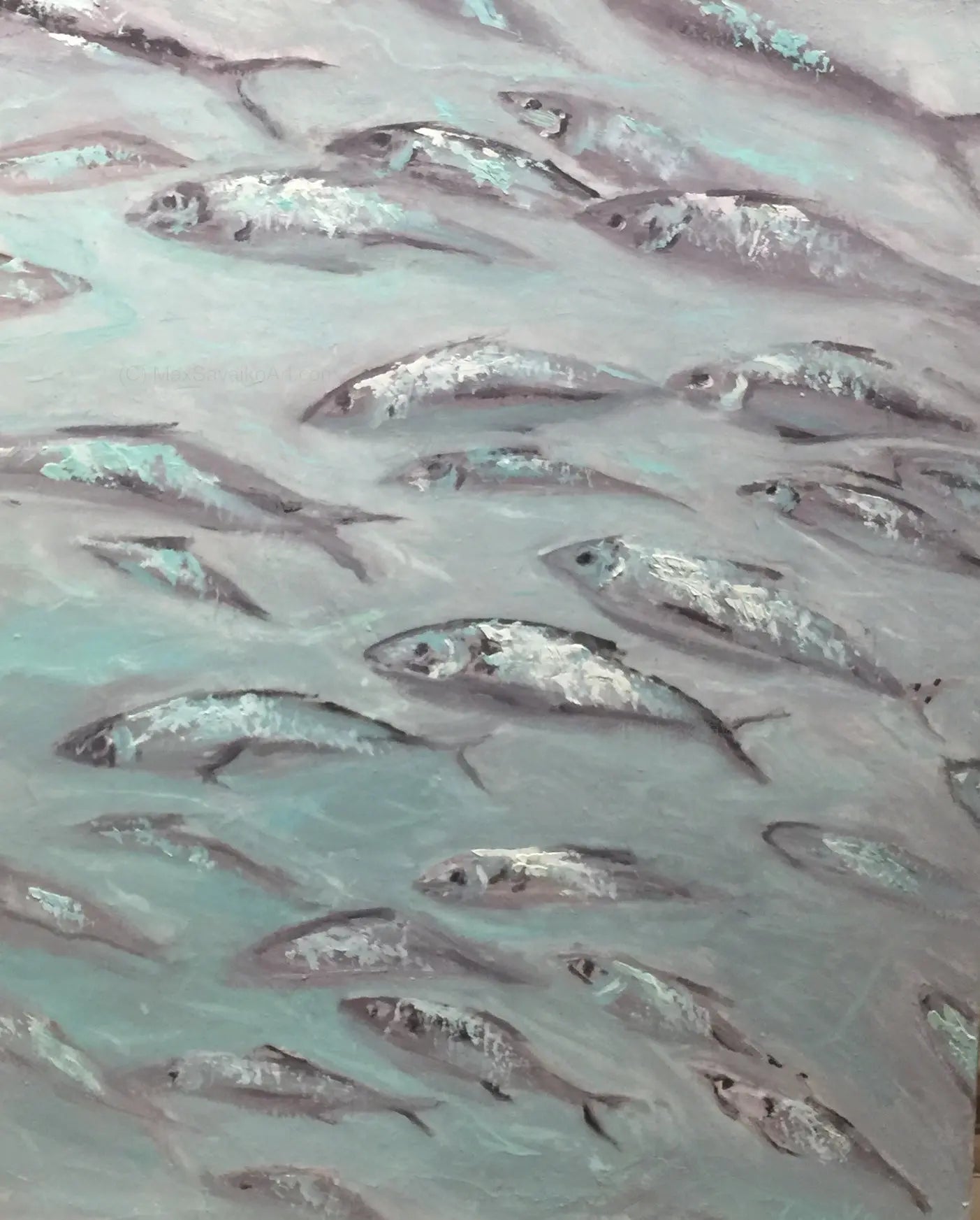 Beach Seaside wall art coastal Schools Out Max Savaiko Art
