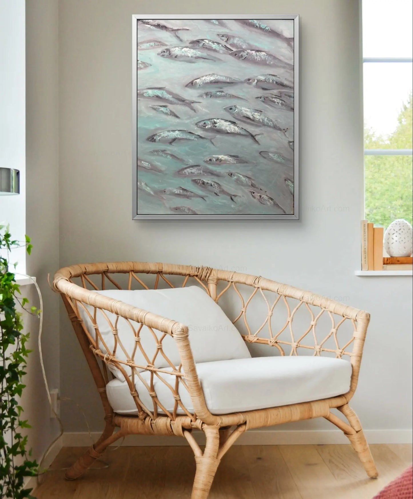 Beach Seaside wall art coastal Schools Out Max Savaiko Art