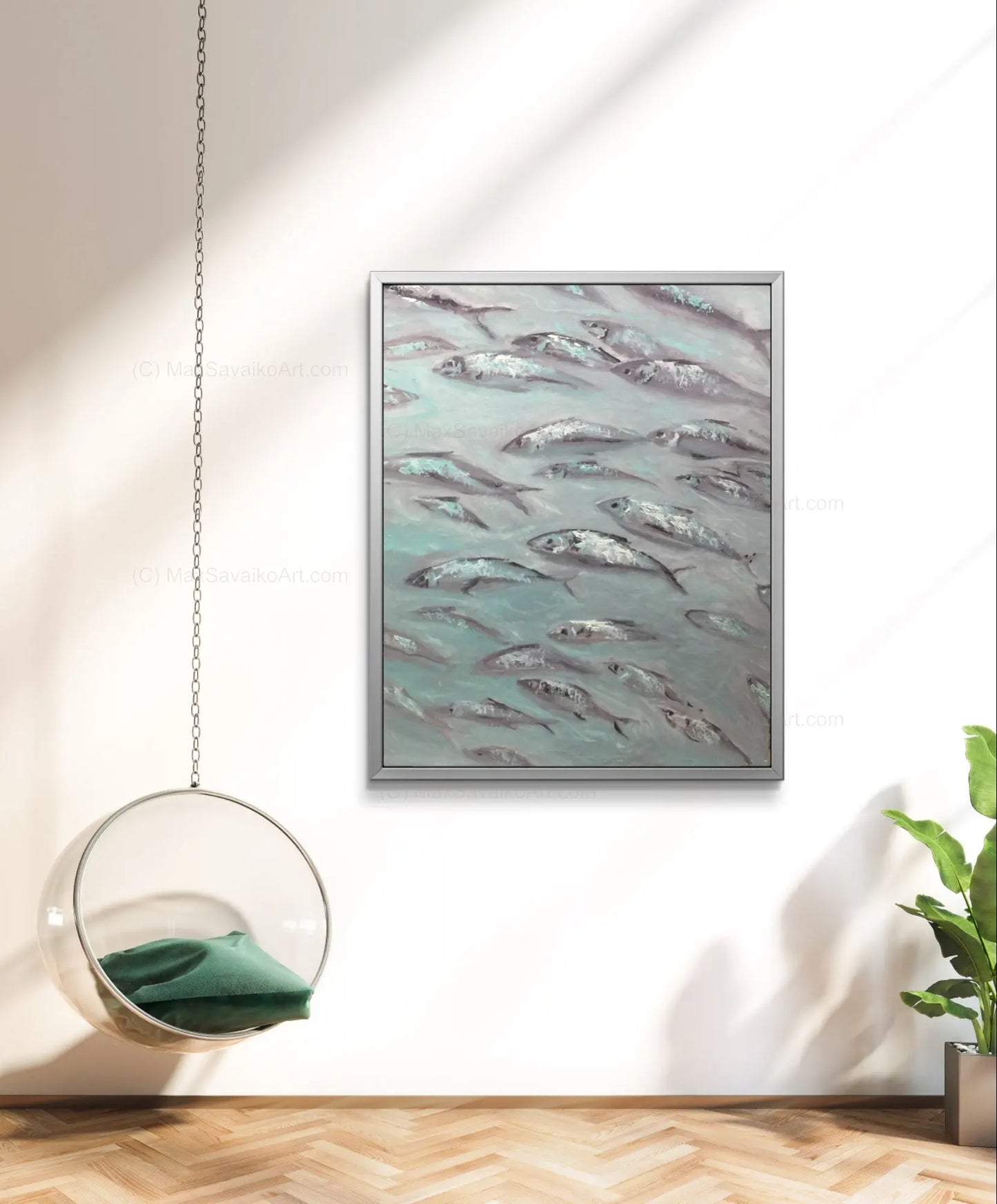 Beach Seaside wall art coastal Schools Out Max Savaiko Art
