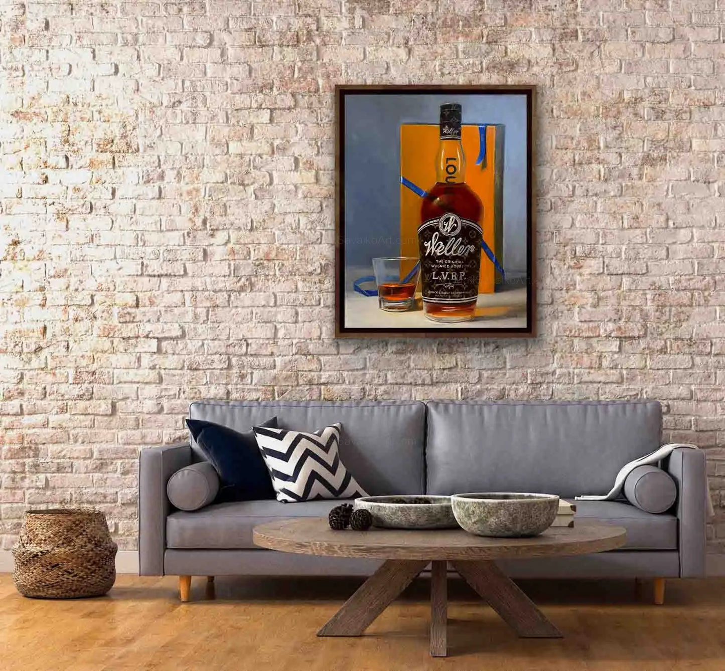 Bourbon Painting Louis Vuitton Origin Weller Special Reserve Max Savaiko Art