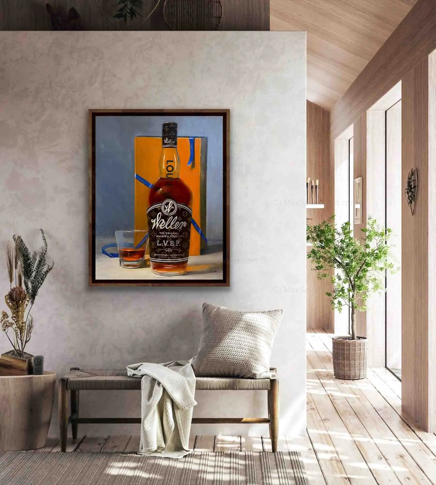 Bourbon Painting Louis Vuitton Origin Weller Special Reserve Max Savaiko Art
