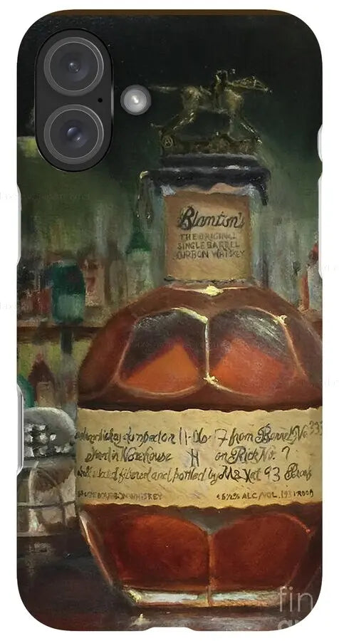 Bourbon iPhone Case Blanton's at the Bar Pixels