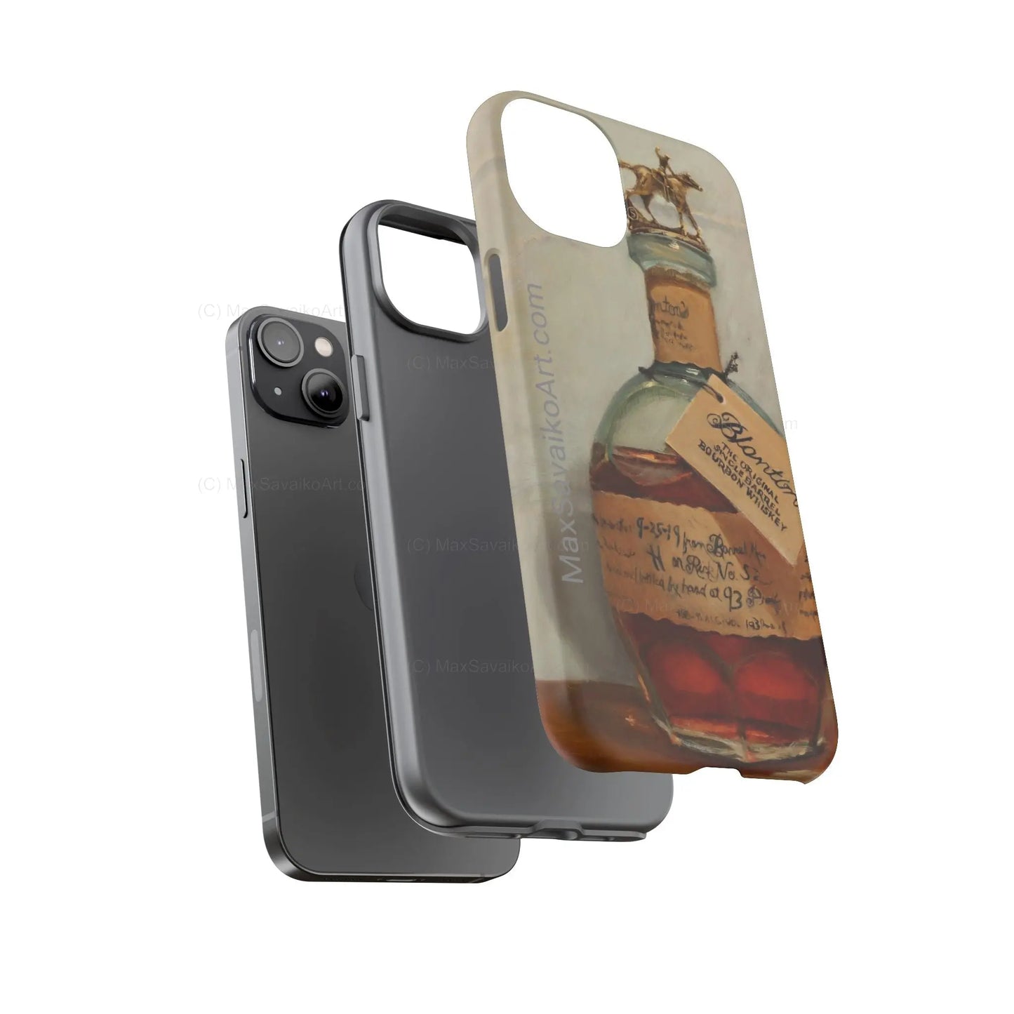 Custom Cell Phone Case Blanton's Bourbon Letter S Printify
