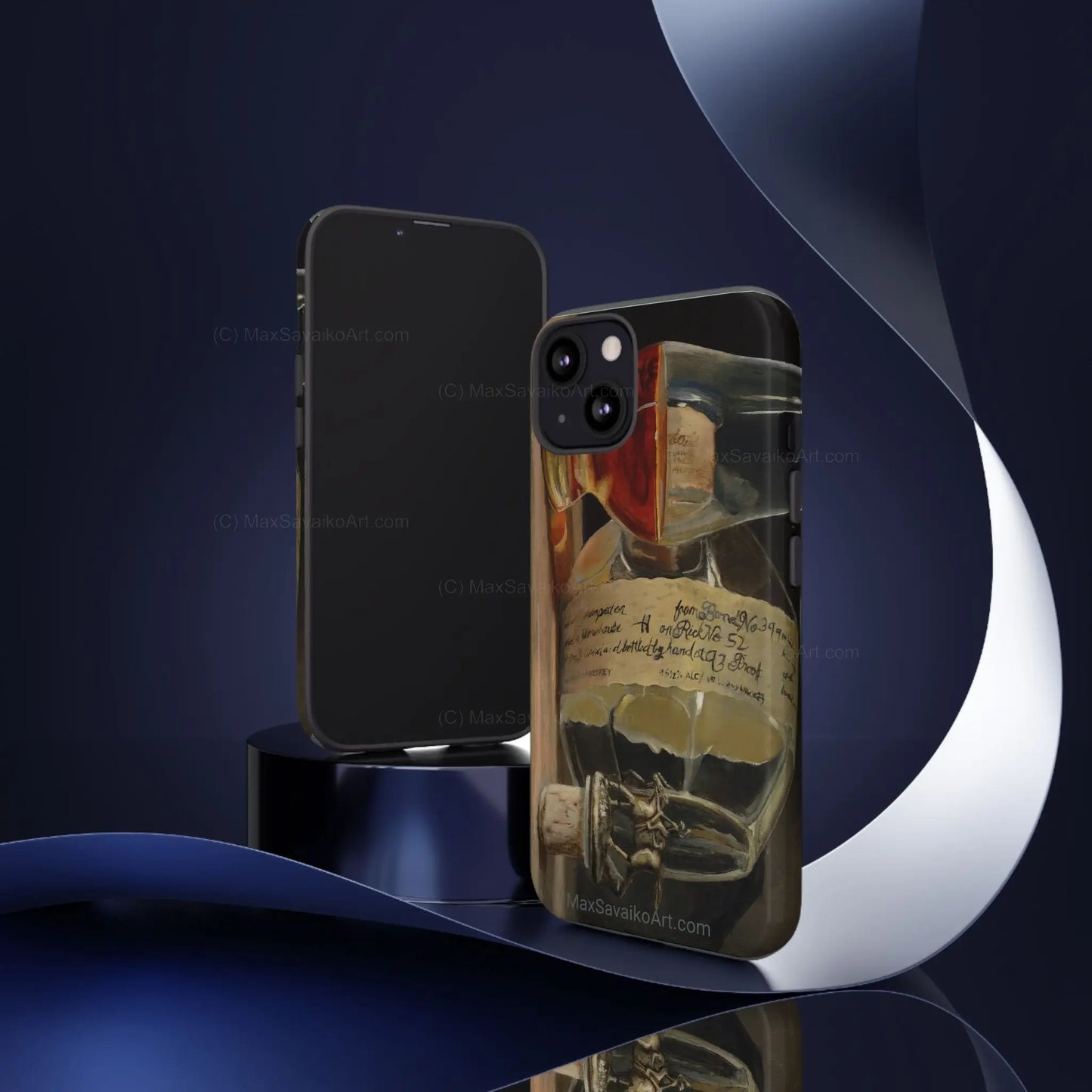 Custom Phone Case Blanton's Bourbon Single Barrel Man Down Printify
