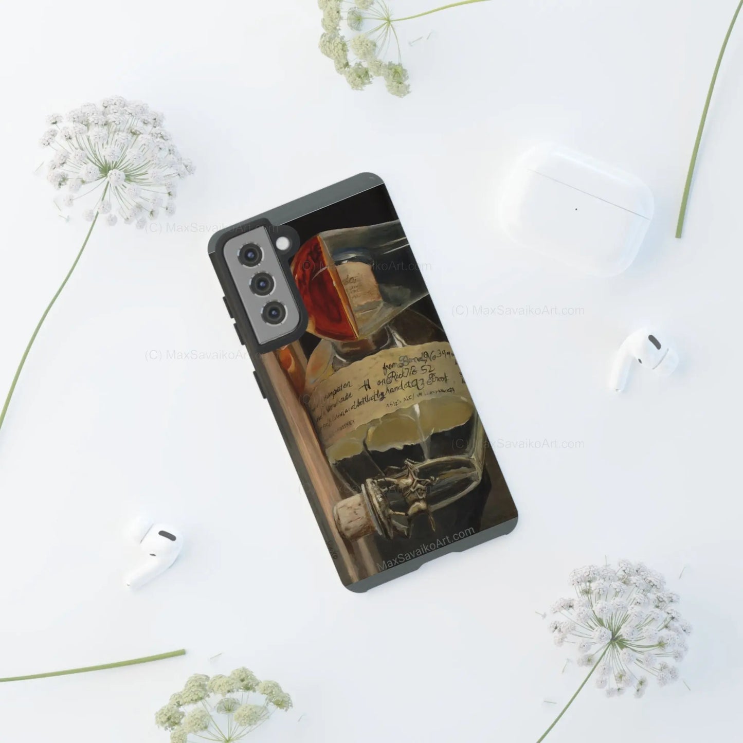 Custom Phone Case Blanton's Bourbon Single Barrel Man Down Printify