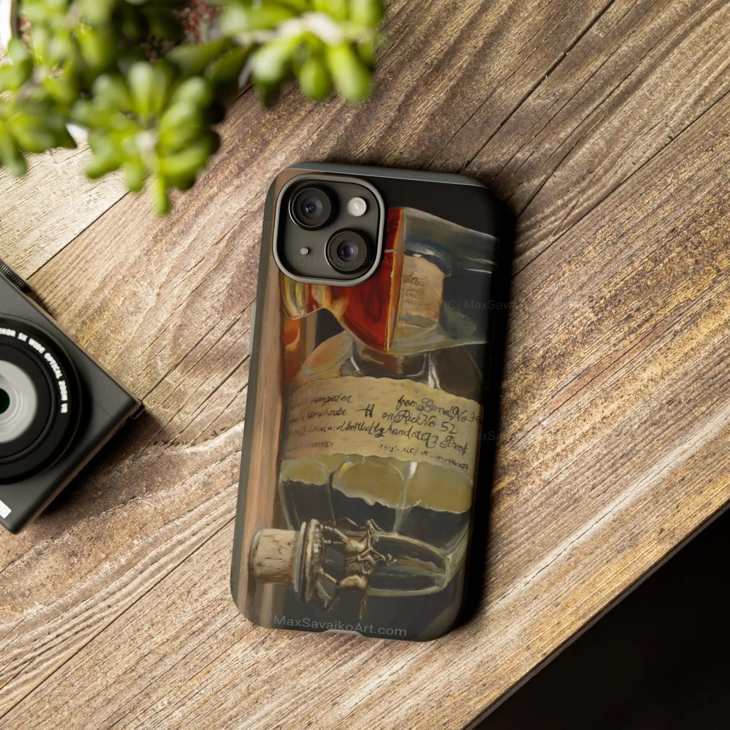 Custom Phone Case Blanton's Bourbon Single Barrel Man Down Printify