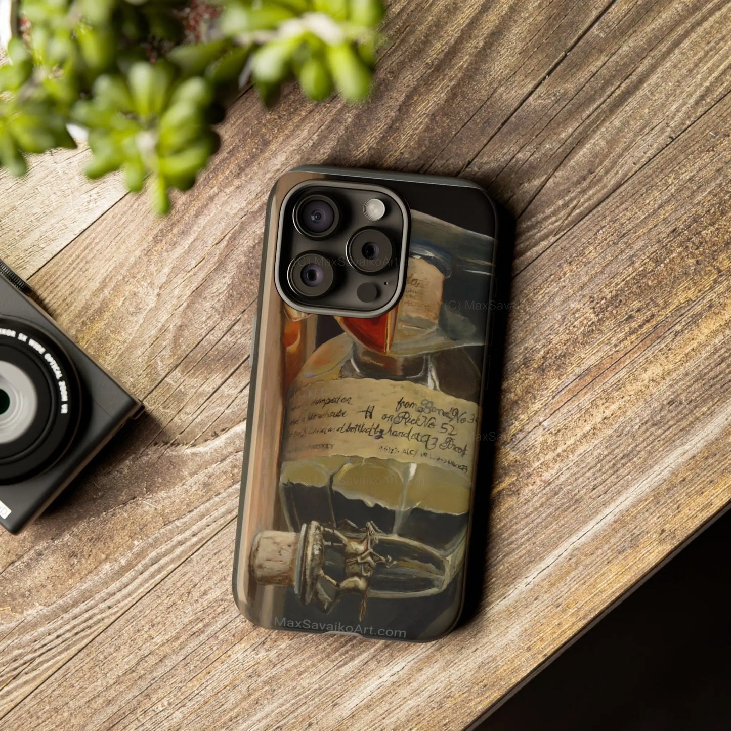 Custom Phone Case Blanton's Bourbon Single Barrel Man Down Printify