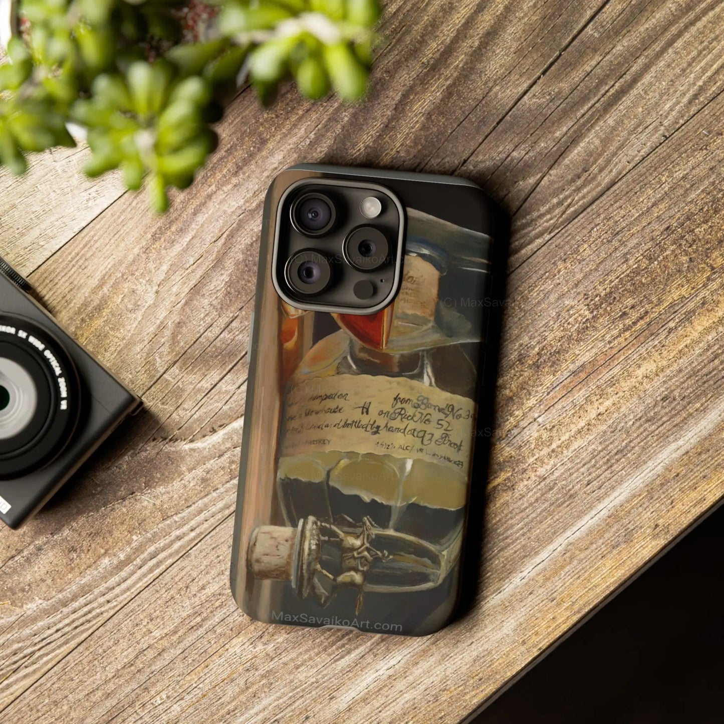 Custom Phone Case Blanton's Bourbon Single Barrel Man Down Printify