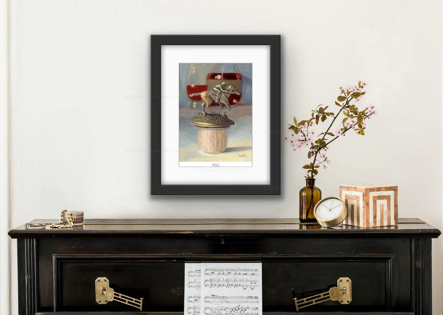 Limited Edition Art Colonel Albert Blanton Letter L Max Savaiko Art