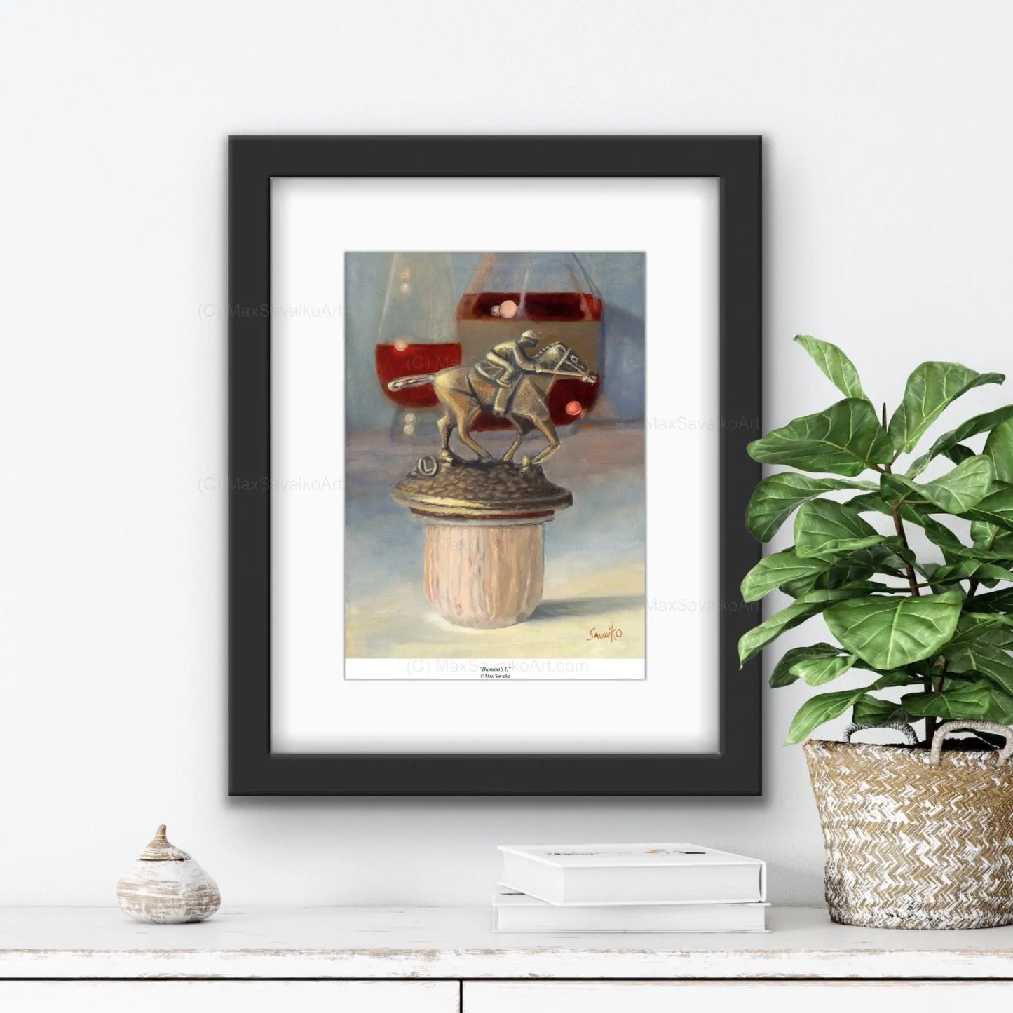 Limited Edition Art Colonel Albert Blanton Letter L Max Savaiko Art