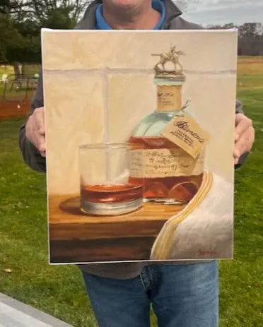 Limited Edition Print Colonel Albert Blanton Single Barrel MaxSavaikoArt.com