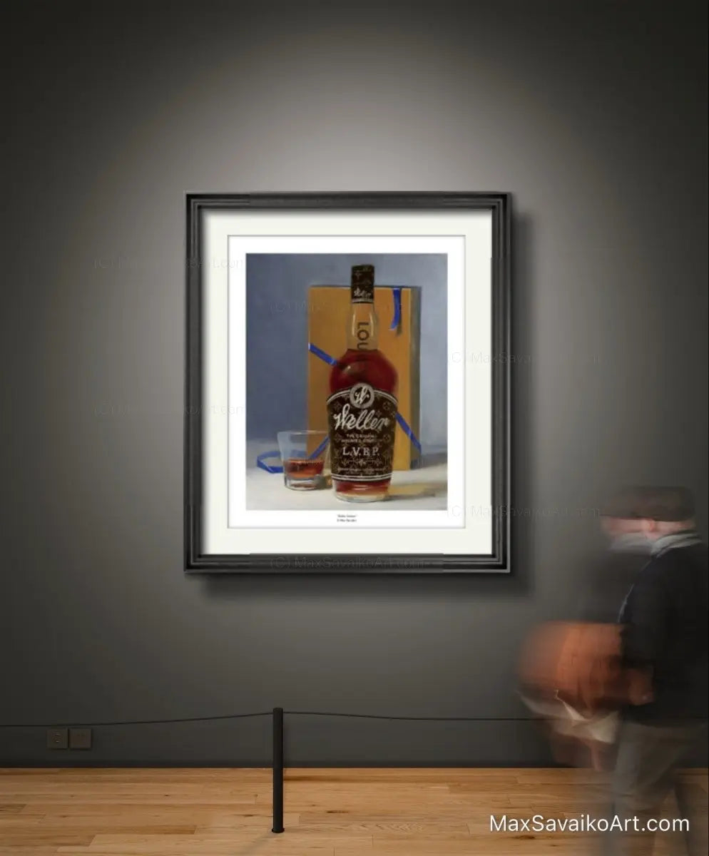 Limited Edition Weller Special Reserve Bourbon LV Artwork Granite