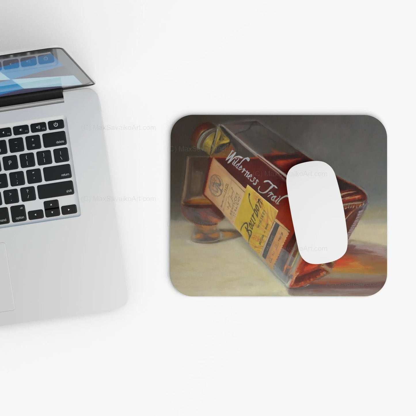 Limited Edition Wilderness Trail Distillery Bad Ass Mouse Pad Printify