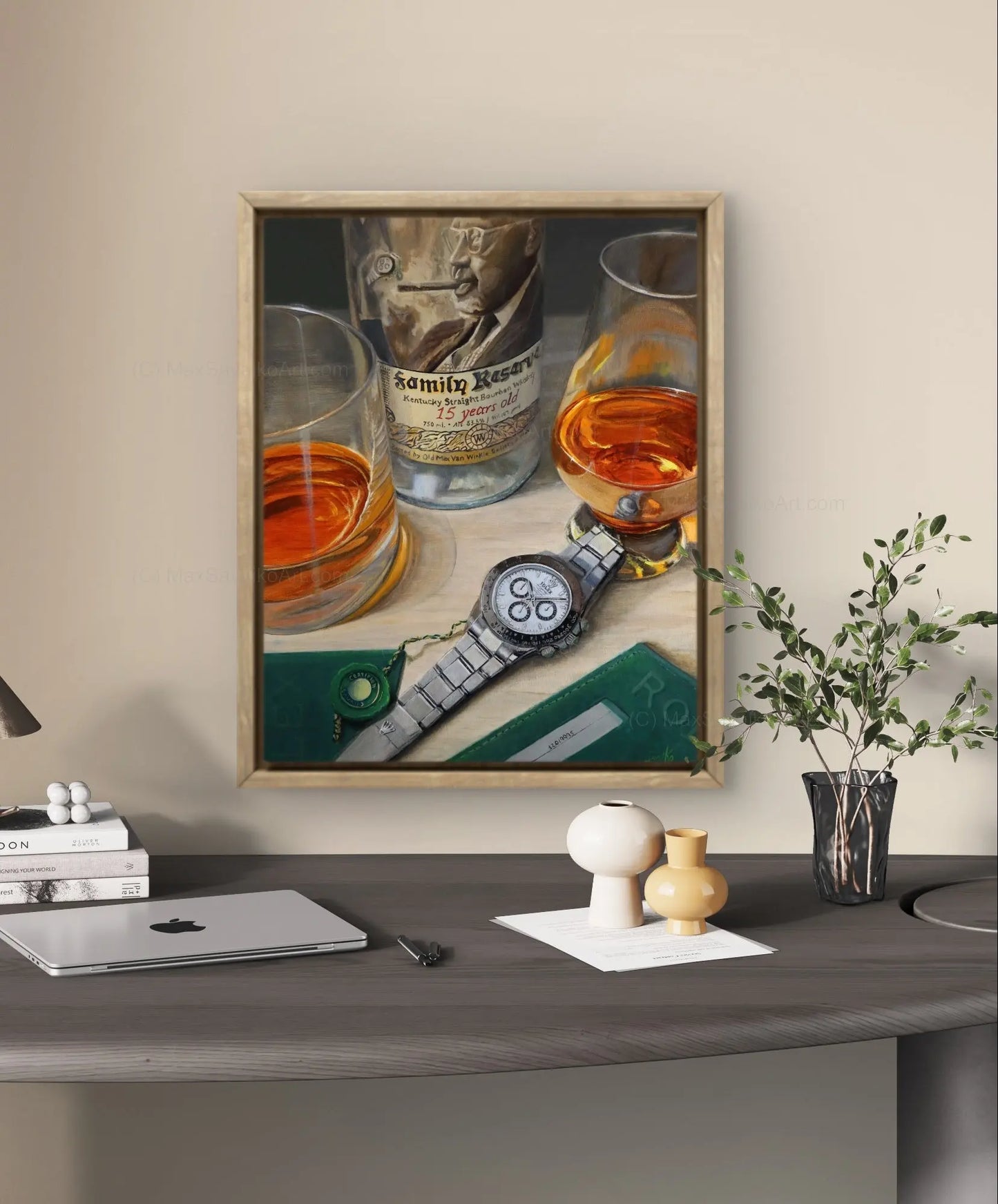 Pappy and His Panda Rolex Boutique Max Savaiko Art Gallery