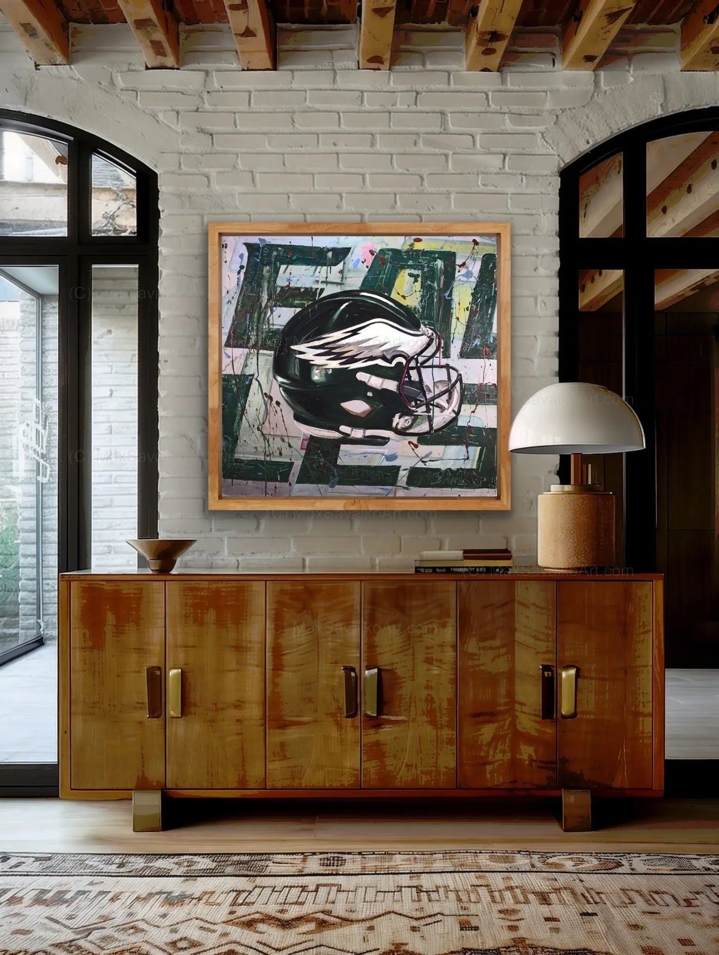 Philadelphia Eagles Limited Edition Art Max Savaiko Art Gallery