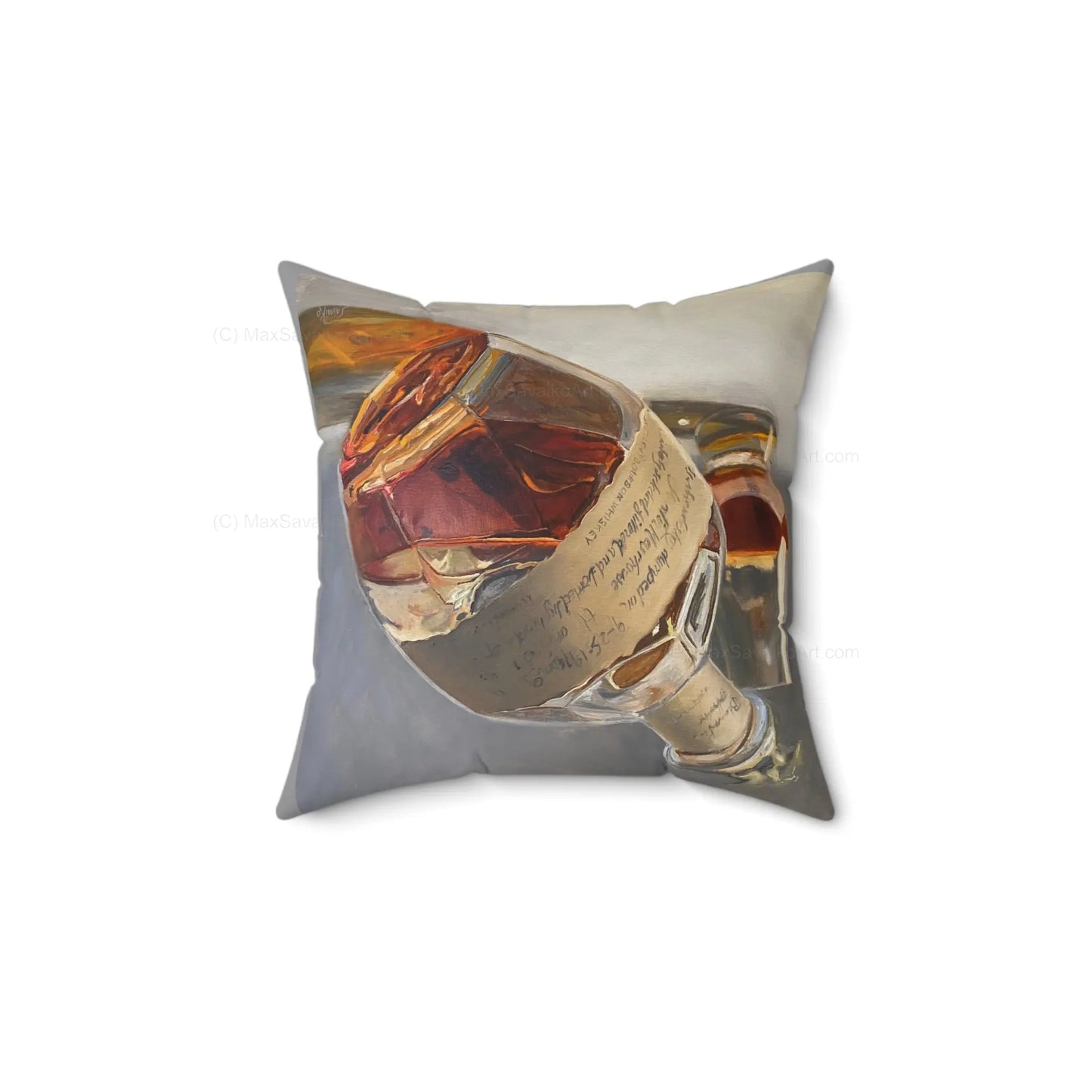 Savaiko Art - Blanton's Faux Suede Square Pillow Printify