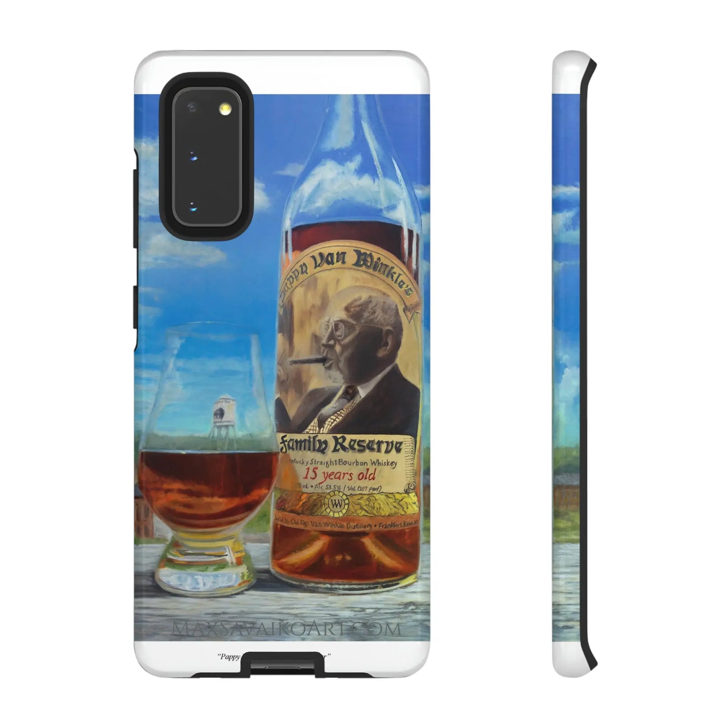 Savaiko Art - Pappy Van Winkle phone case - Max Savaiko Art