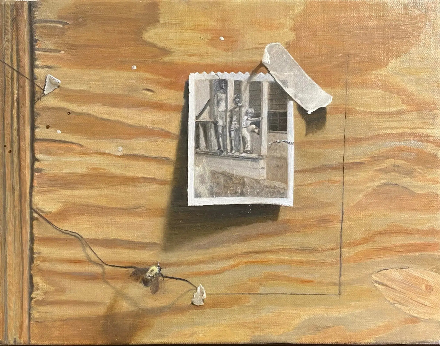 Trompe L'oeil Self Portrait Still Life Painting MaxSavaikoArt.com