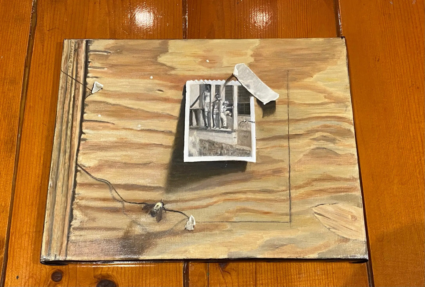 Trompe L'oeil Self Portrait Still Life Painting MaxSavaikoArt.com