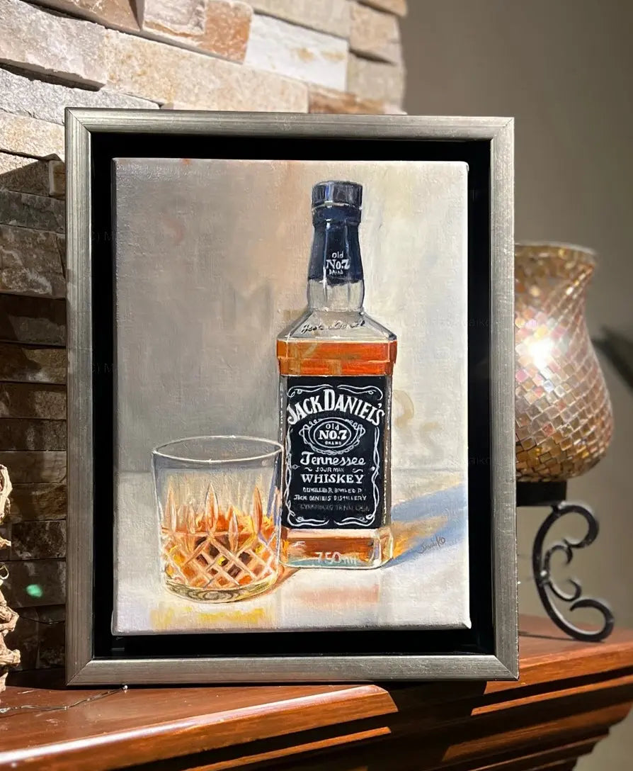Whiskey Art Jack Daniel's Distillery Tennesee Whiskey Art Max Savaiko Art