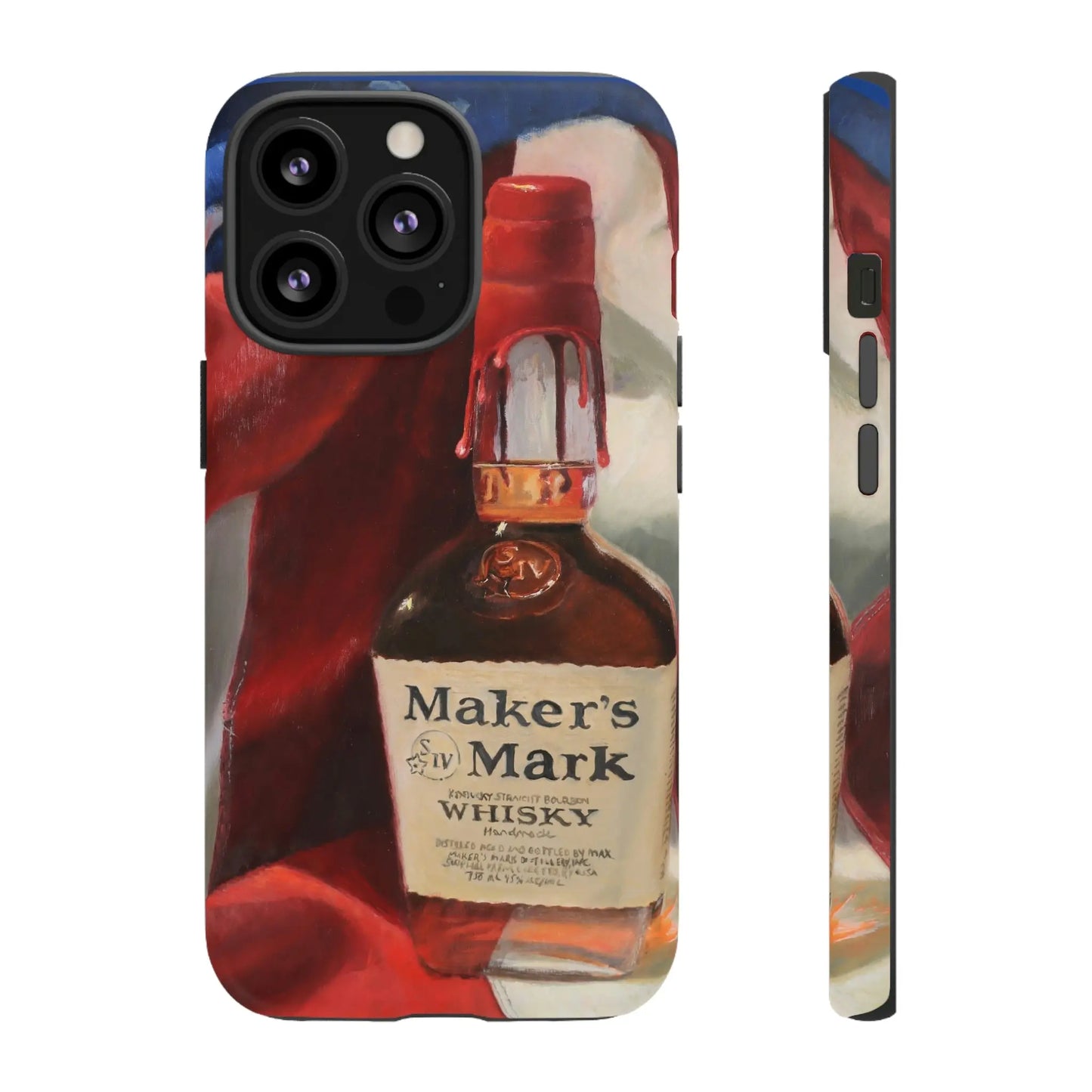 Savaiko Art - Red White and Bourbon Tough Phone Case - Max Savaiko Art