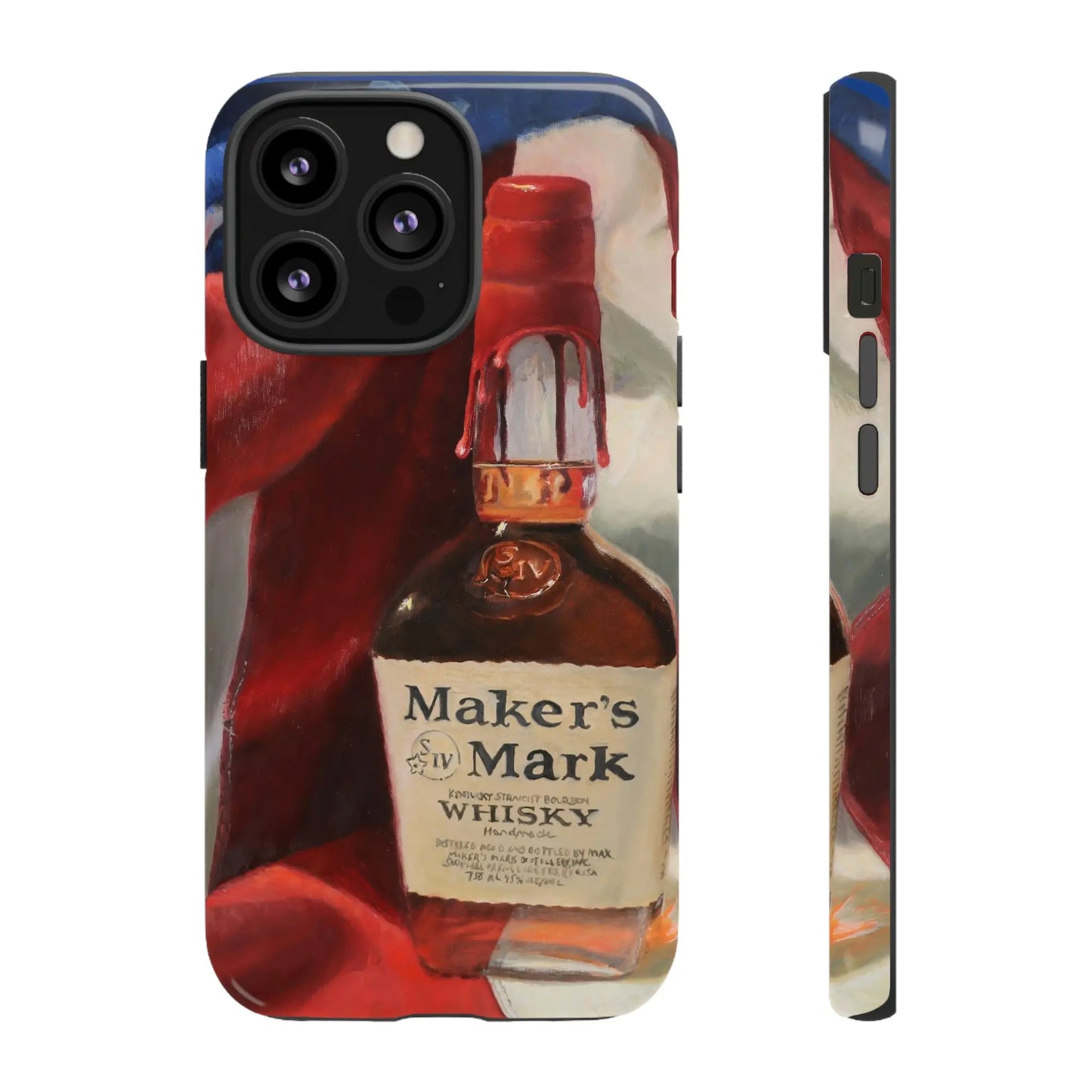 Savaiko Art - Red White and Bourbon Tough Phone Case - Max Savaiko Art