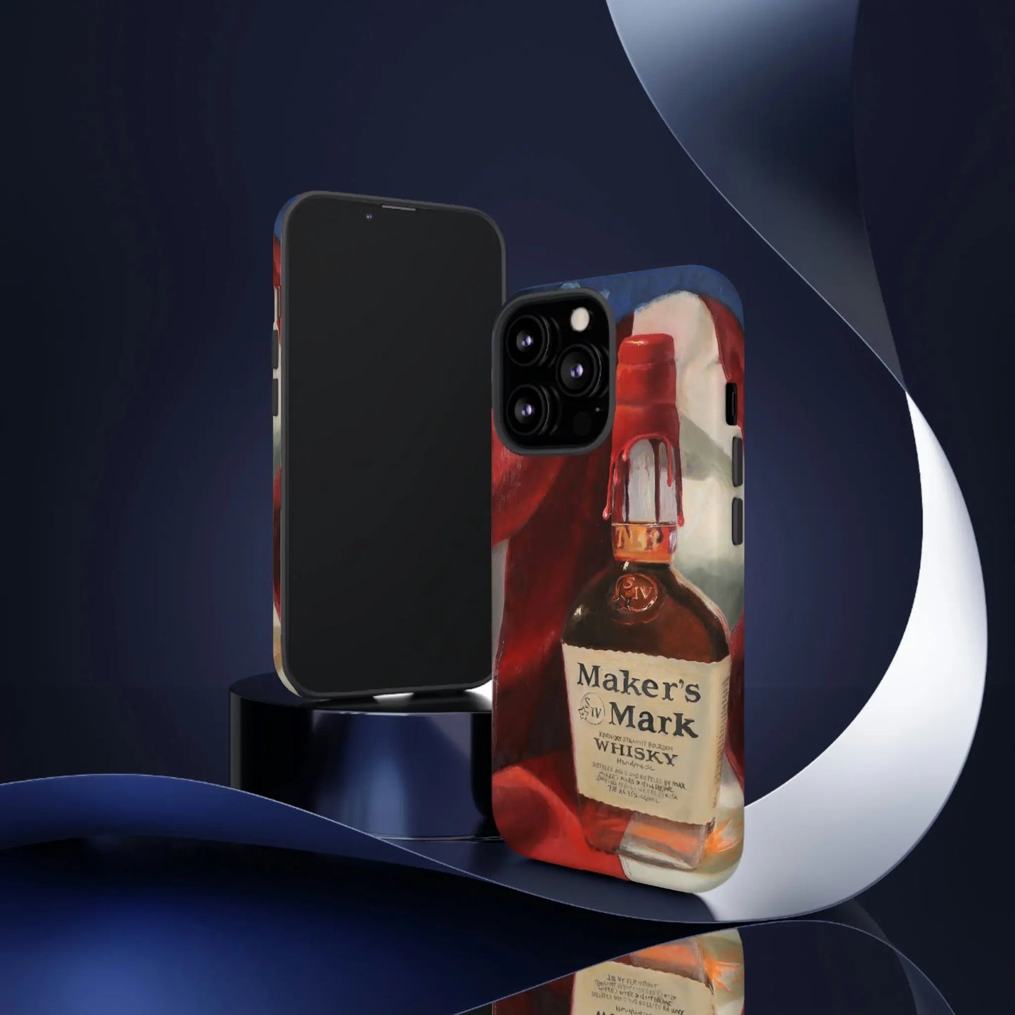 Savaiko Art - Red White and Bourbon Tough Phone Case - Max Savaiko Art