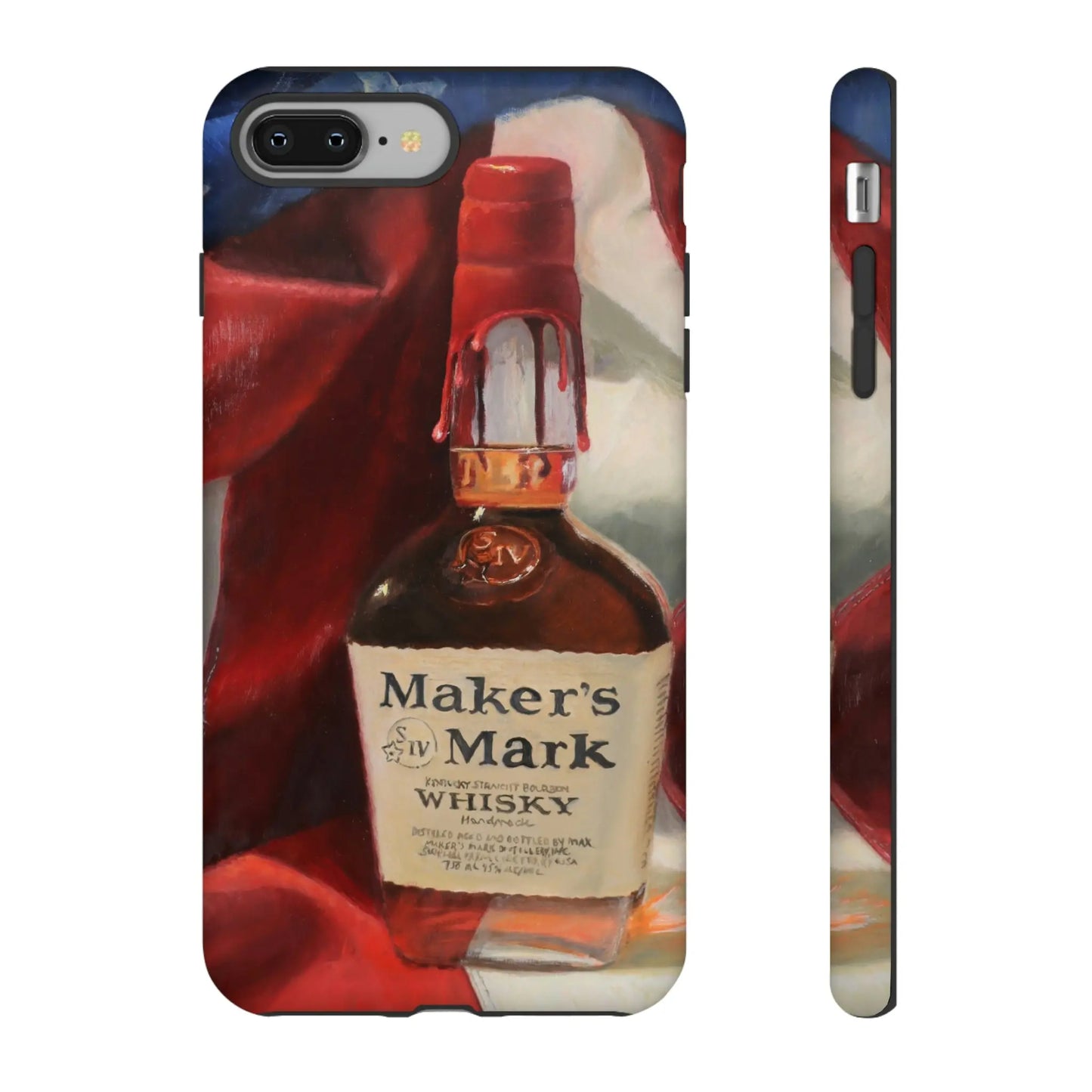 Savaiko Art - Red White and Bourbon Tough Phone Case - Max Savaiko Art