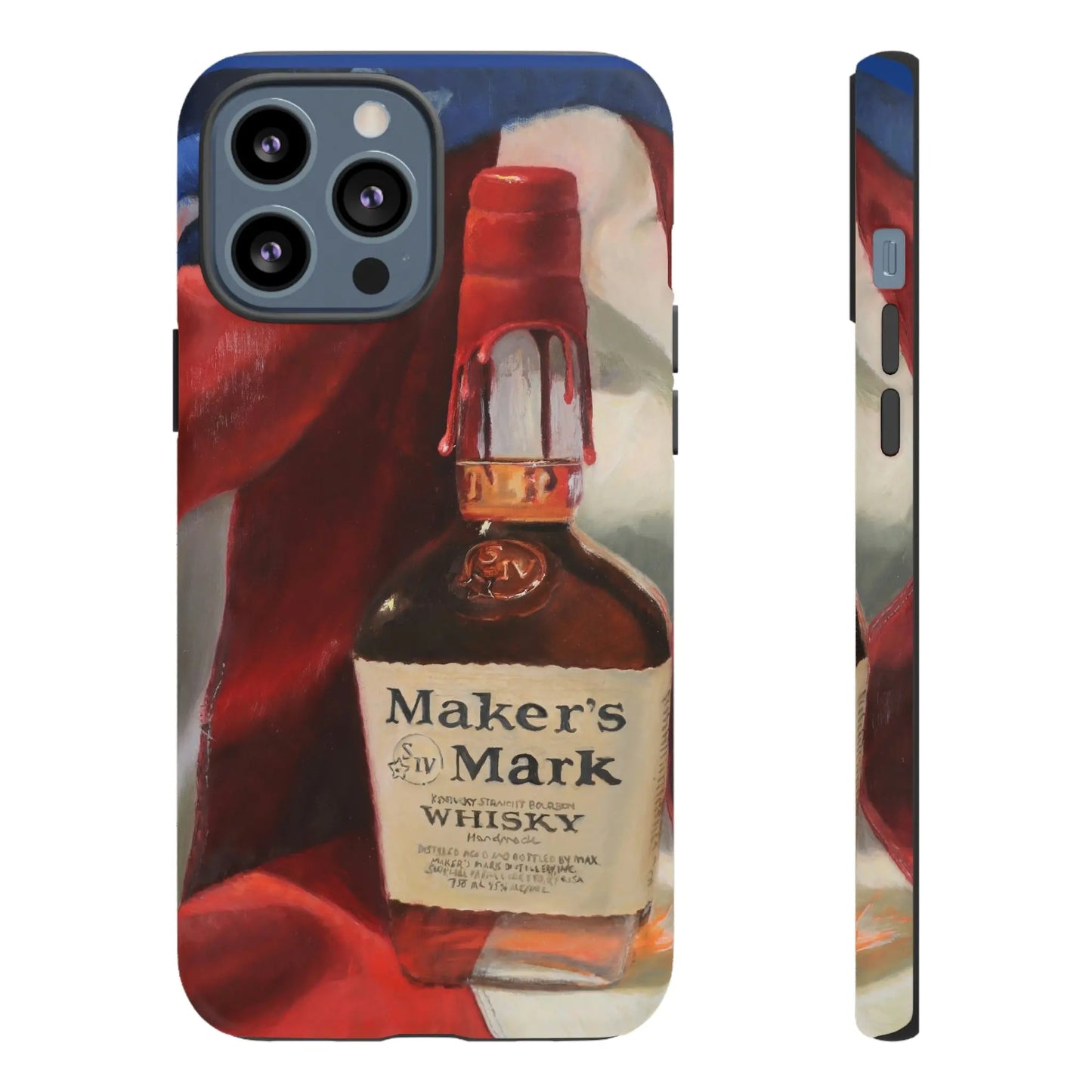 Savaiko Art - Red White and Bourbon Tough Phone Case - Max Savaiko Art